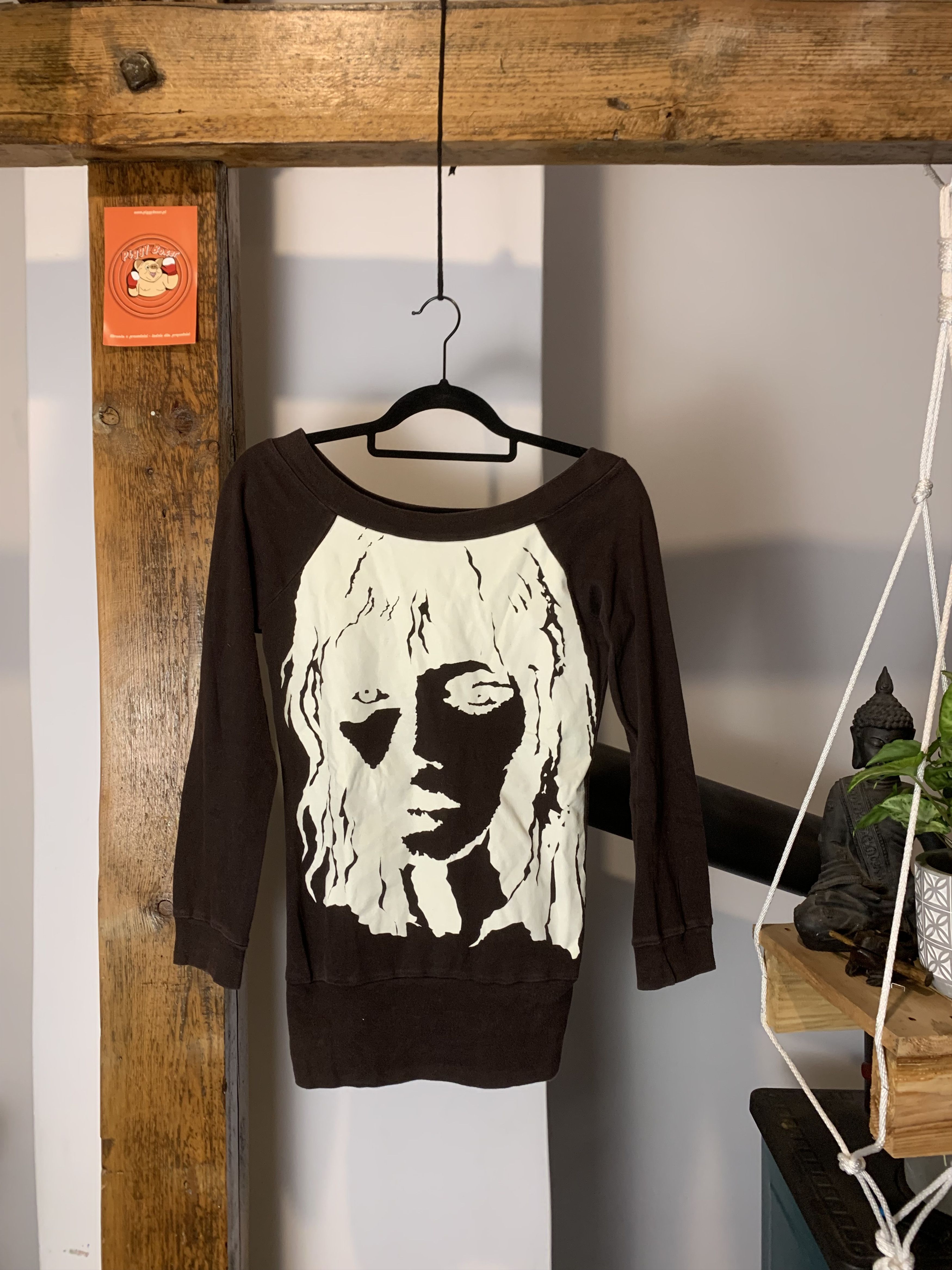 Japanese Brand × Vintage Vintage Women Face Longsleeve Size M / US 6-8 / IT 42-44 - 1 Thumbnail