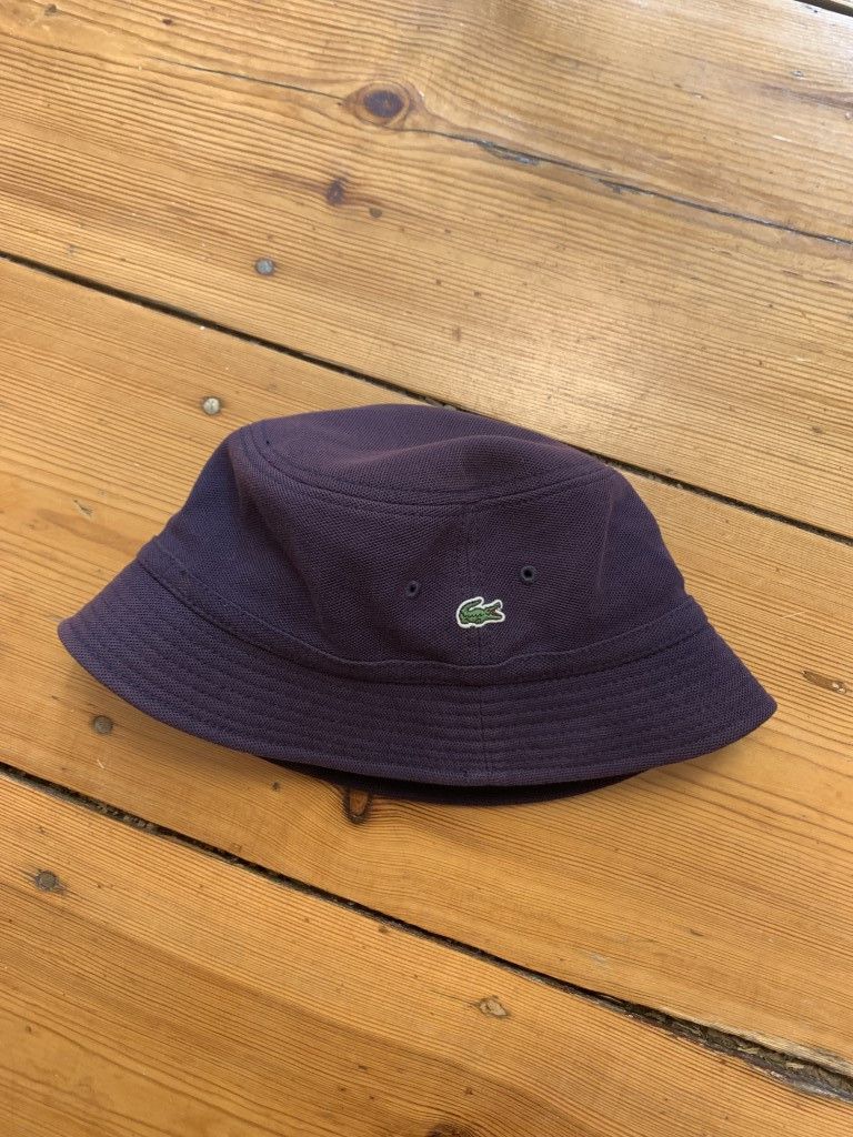 Lacoste × Vintage Vintage Lacoste Navy Bucket Hat Size ONE SIZE - 1 Thumbnail