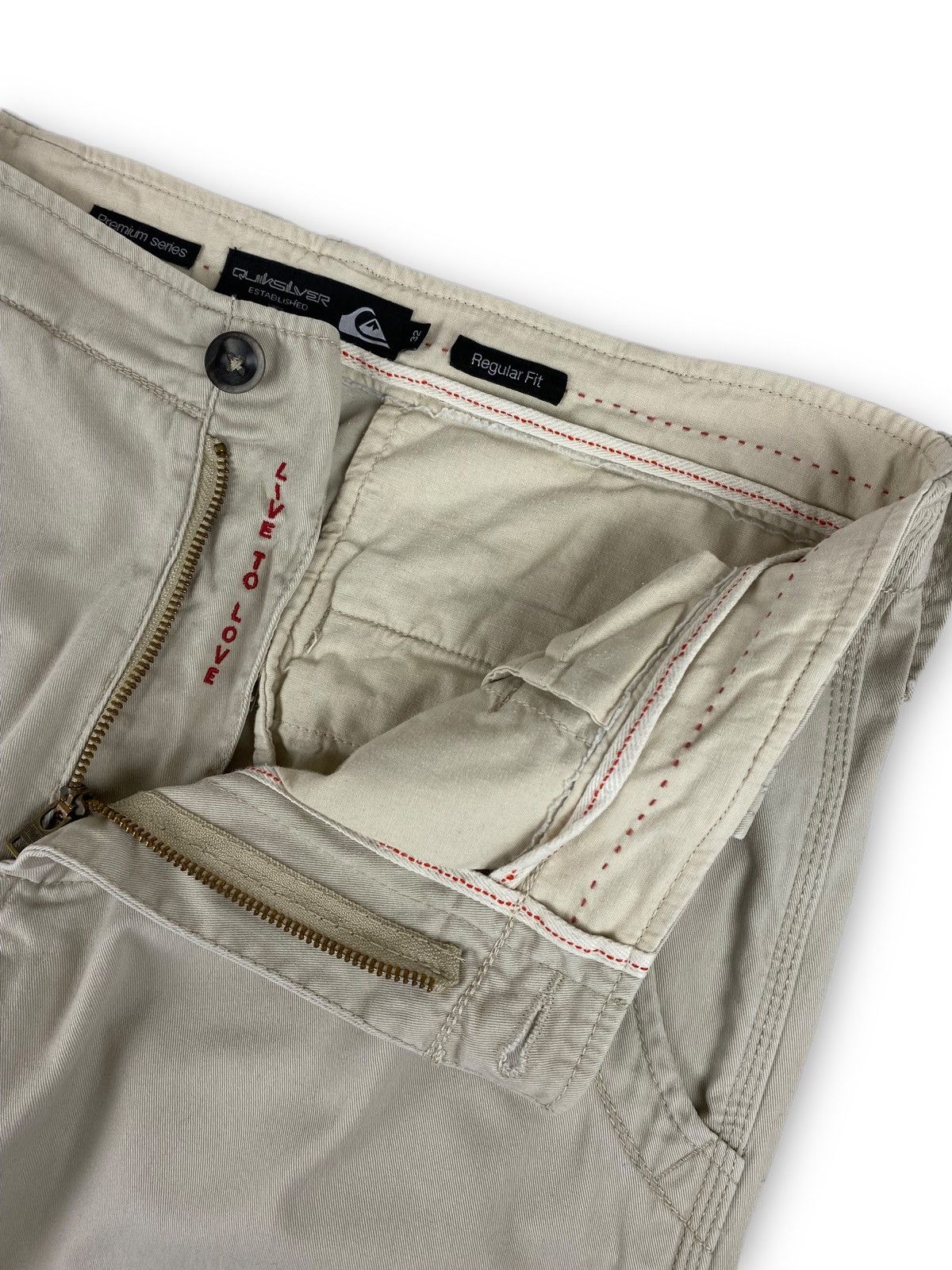Quiksilver × Vintage Mens Vintage Quiksilver Chinos Casual Pants Size W32 L32 Size US 32 / EU 48 - 4 Thumbnail