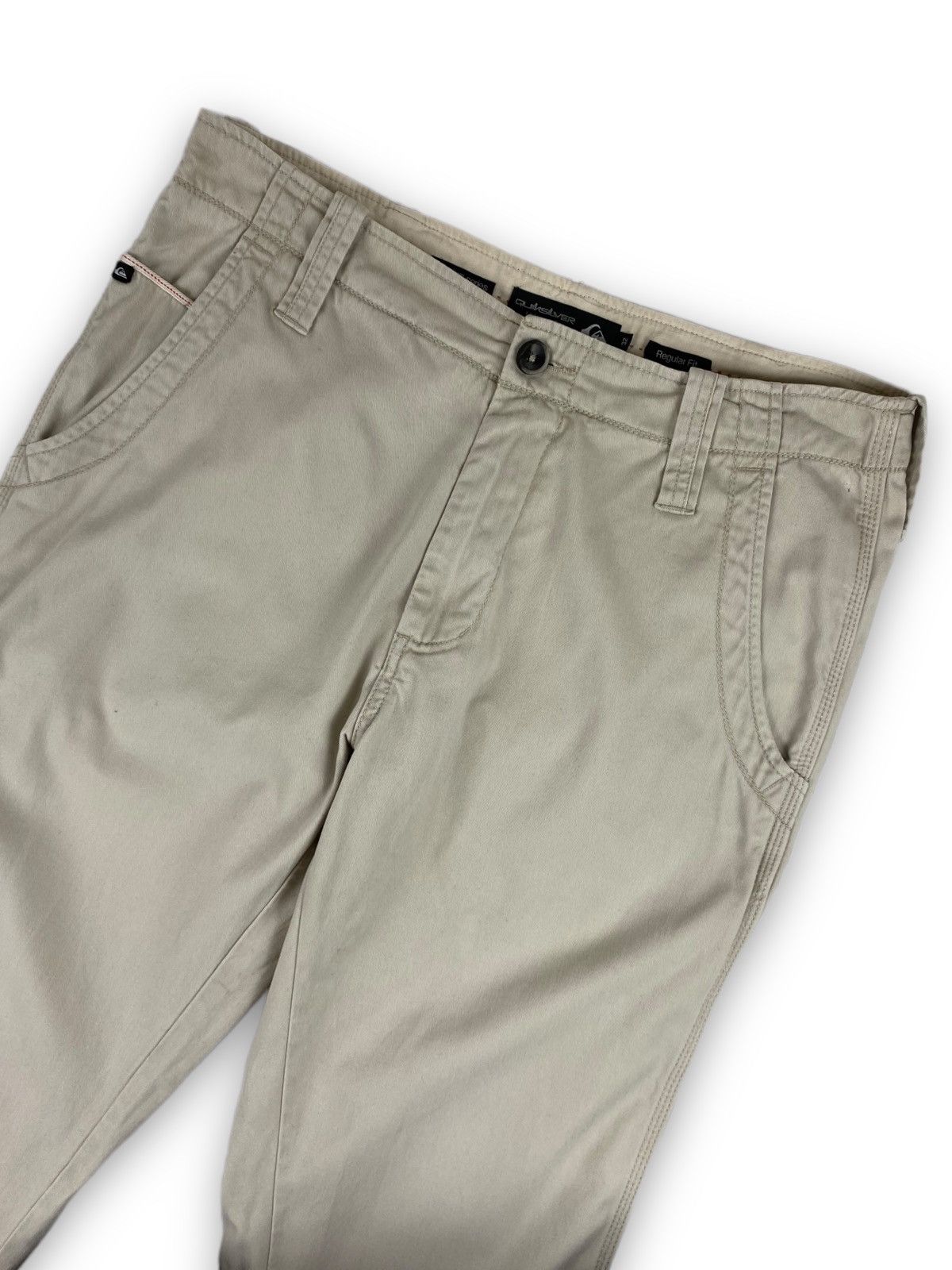 Quiksilver × Vintage Mens Vintage Quiksilver Chinos Casual Pants Size W32 L32 Size US 32 / EU 48 - 1 Thumbnail