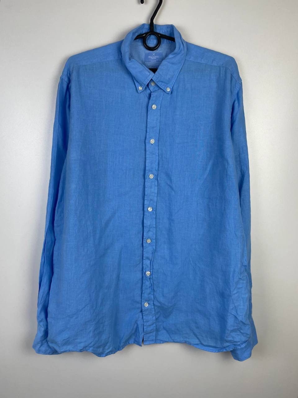 Hackett Hackett London linen shirt size Xl Size US XL / EU 56 / 4 - 1 Thumbnail