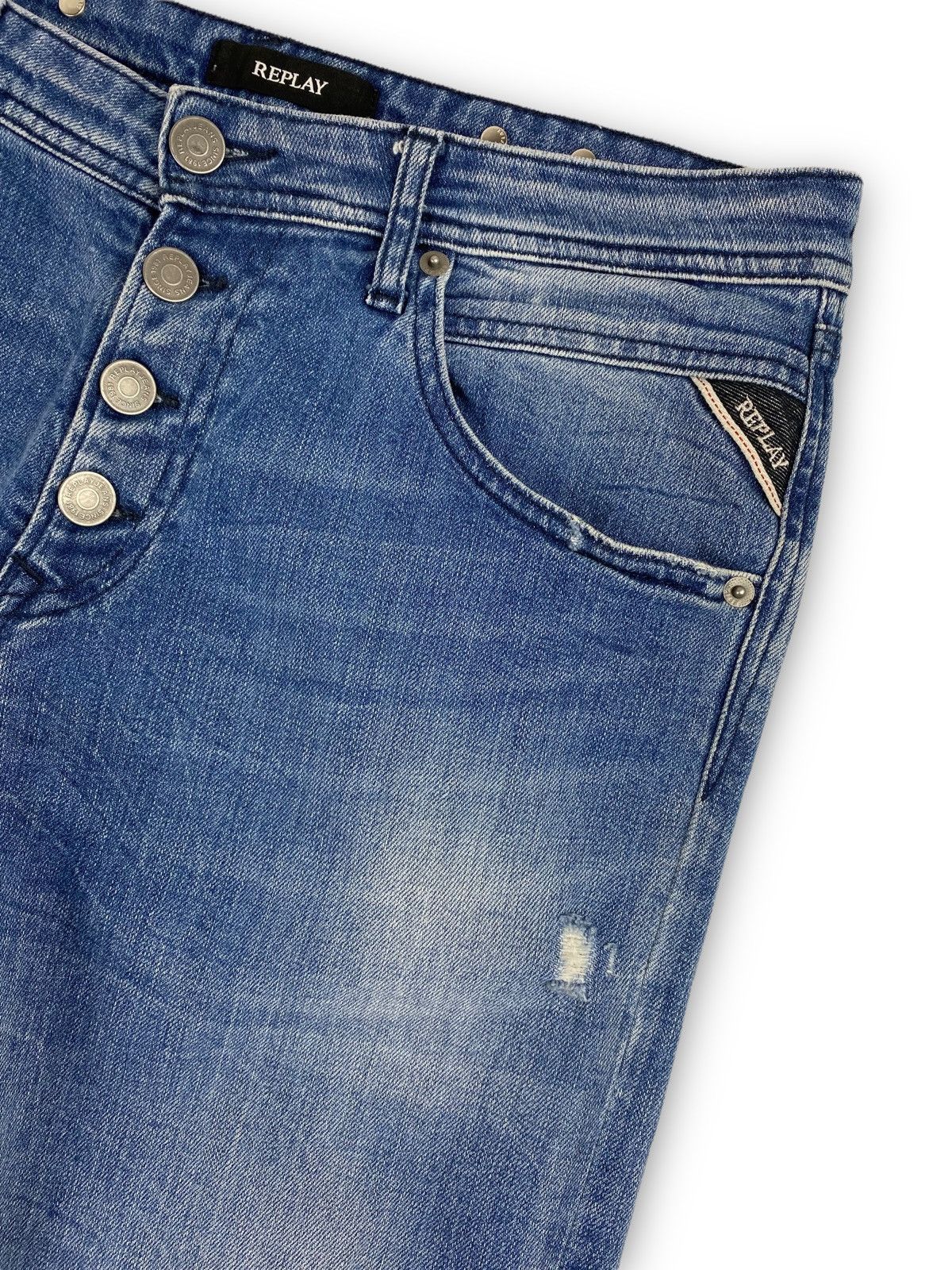 Replay Mens Replay Jeans Denim Pants Size W 32 L 32 Size US 32 / EU 48 - 3 Thumbnail
