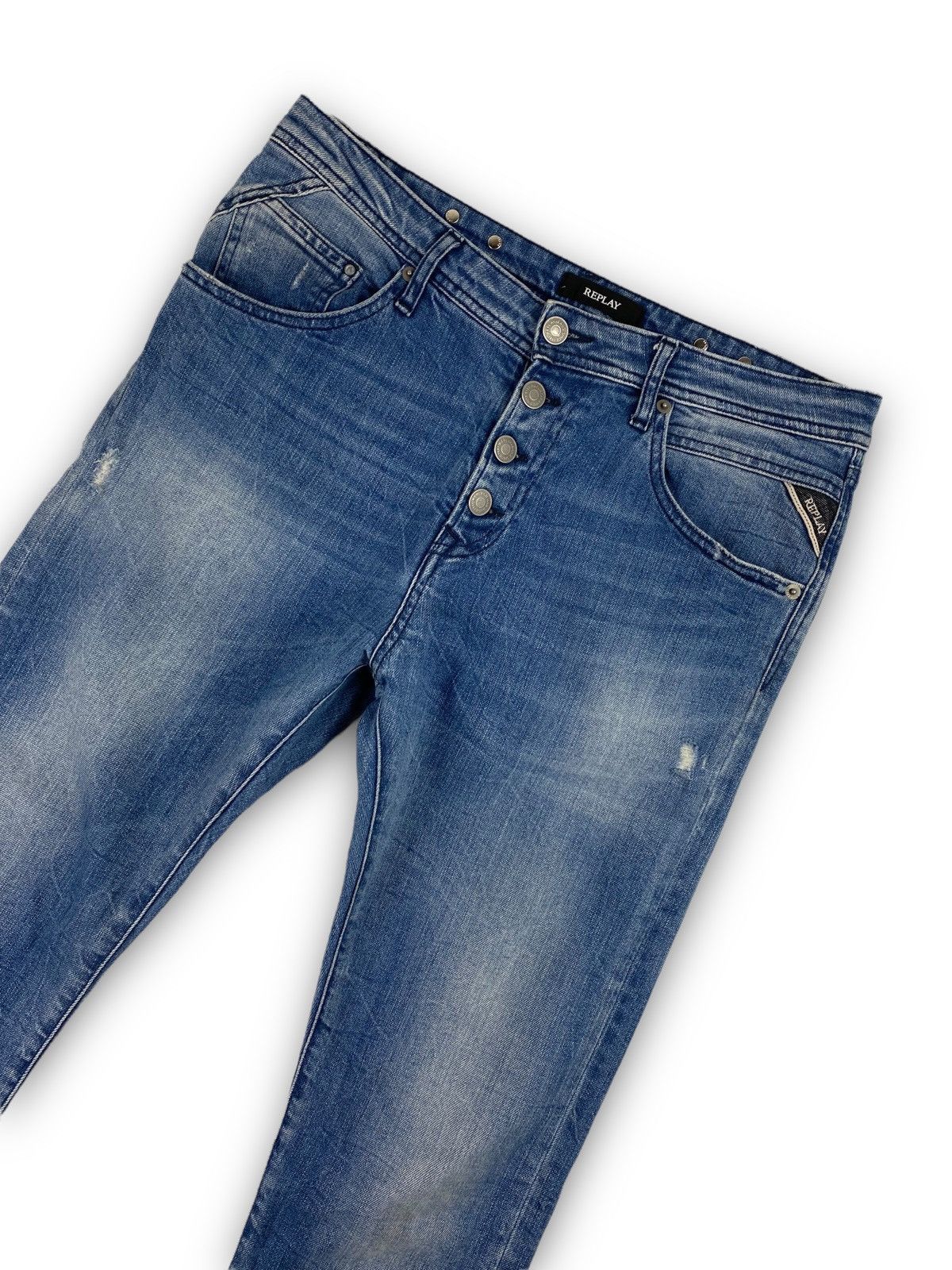 Replay Mens Replay Jeans Denim Pants Size W 32 L 32 Size US 32 / EU 48 - 1 Thumbnail