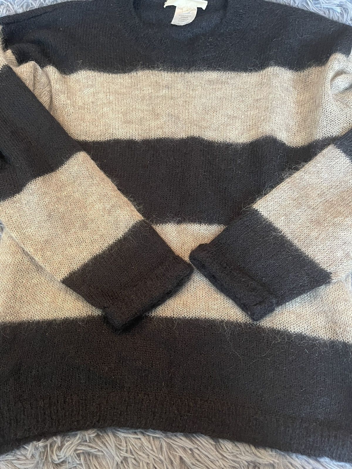 Designer × Isabel Marant Isabel Marant fuzzy mohair avant garde Japanese sweater Size S / US 4 / IT 40 - 6 Thumbnail