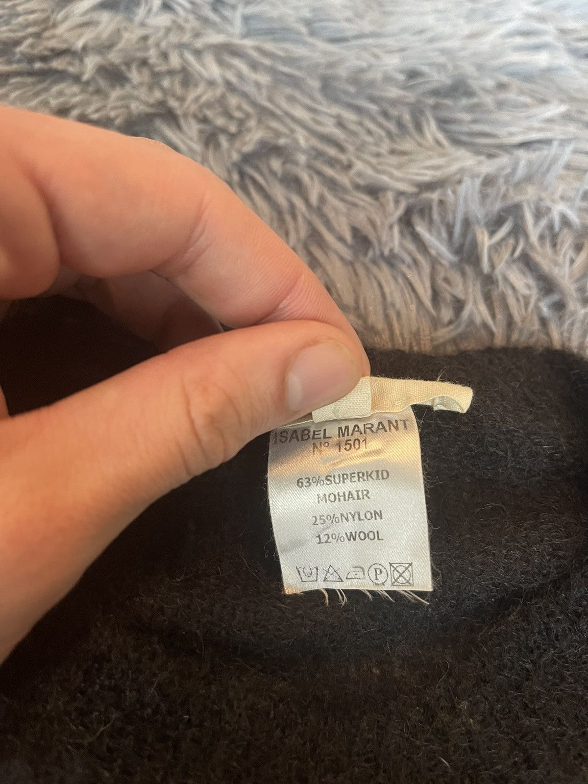 Designer × Isabel Marant Isabel Marant fuzzy mohair avant garde Japanese sweater Size S / US 4 / IT 40 - 5 Thumbnail