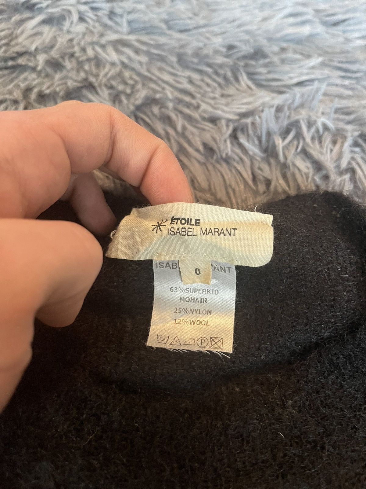 Designer × Isabel Marant Isabel Marant fuzzy mohair avant garde Japanese sweater Size S / US 4 / IT 40 - 4 Thumbnail