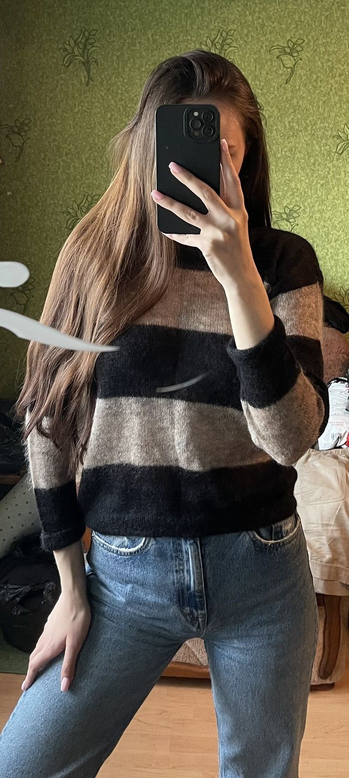 Designer × Isabel Marant Isabel Marant fuzzy mohair avant garde Japanese sweater Size S / US 4 / IT 40 - 2 Thumbnail