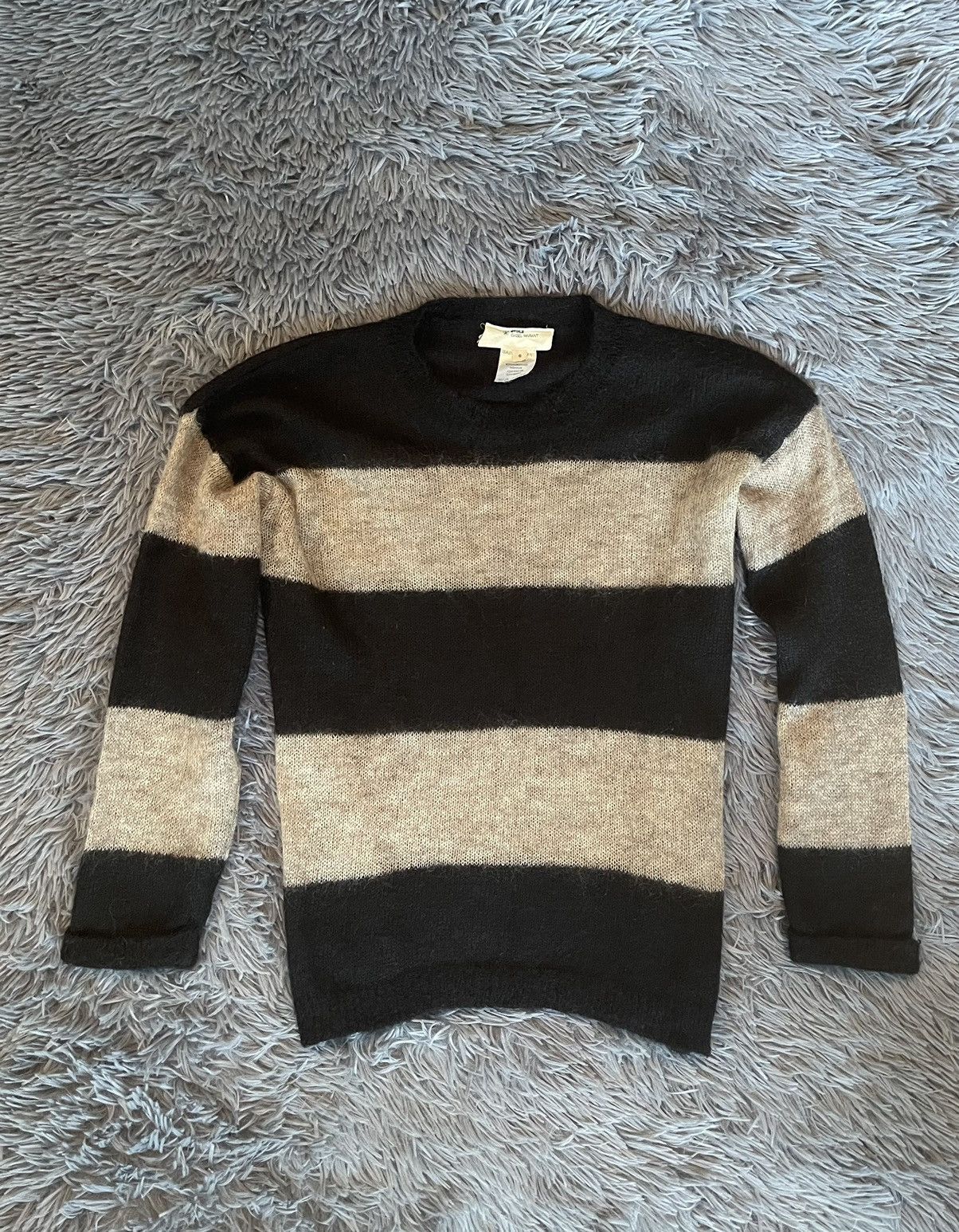 Designer × Isabel Marant Isabel Marant fuzzy mohair avant garde Japanese sweater Size S / US 4 / IT 40 - 1 Thumbnail