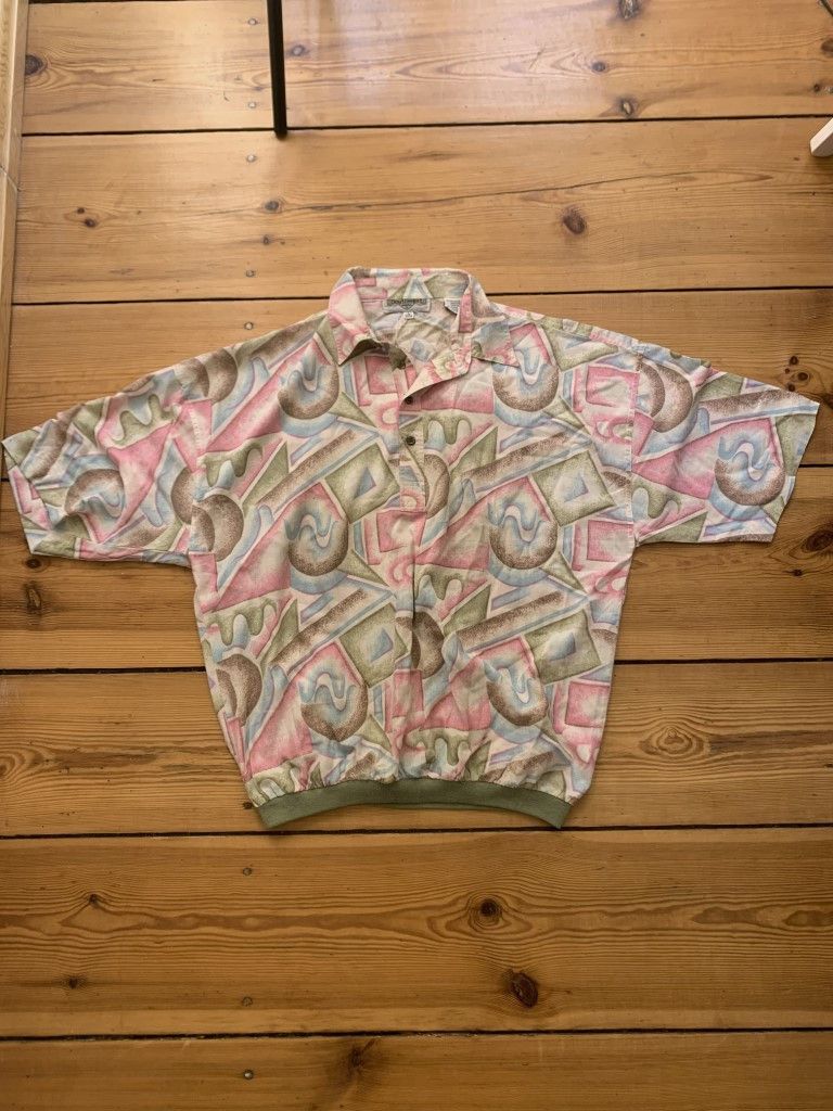 Japanese Brand × Vintage Vintage 70s Bogo Aztec California Polo Shirt Size US L / EU 52-54 / 3 - 1 Thumbnail
