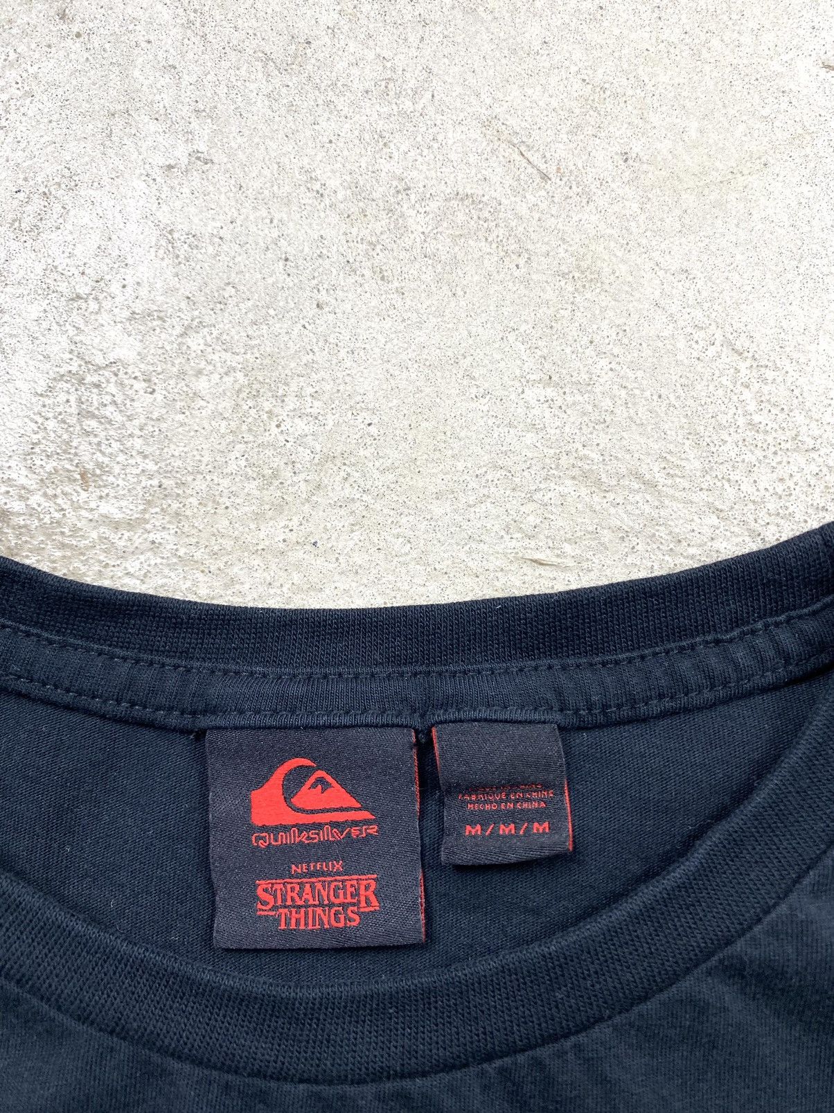 Quiksilver Vintage Quiksilver Stranger Things Hellfire Movie Longsleeve Size US M / EU 48-50 / 2 - 8 Thumbnail