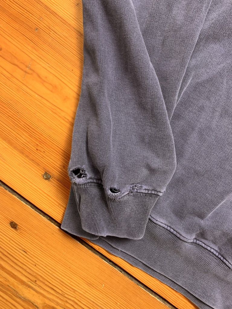 Japanese Brand × Nemen Nemen Washed Distressed Sweatshirt Made in Italy Size US M / EU 48-50 / 2 - 10 Thumbnail