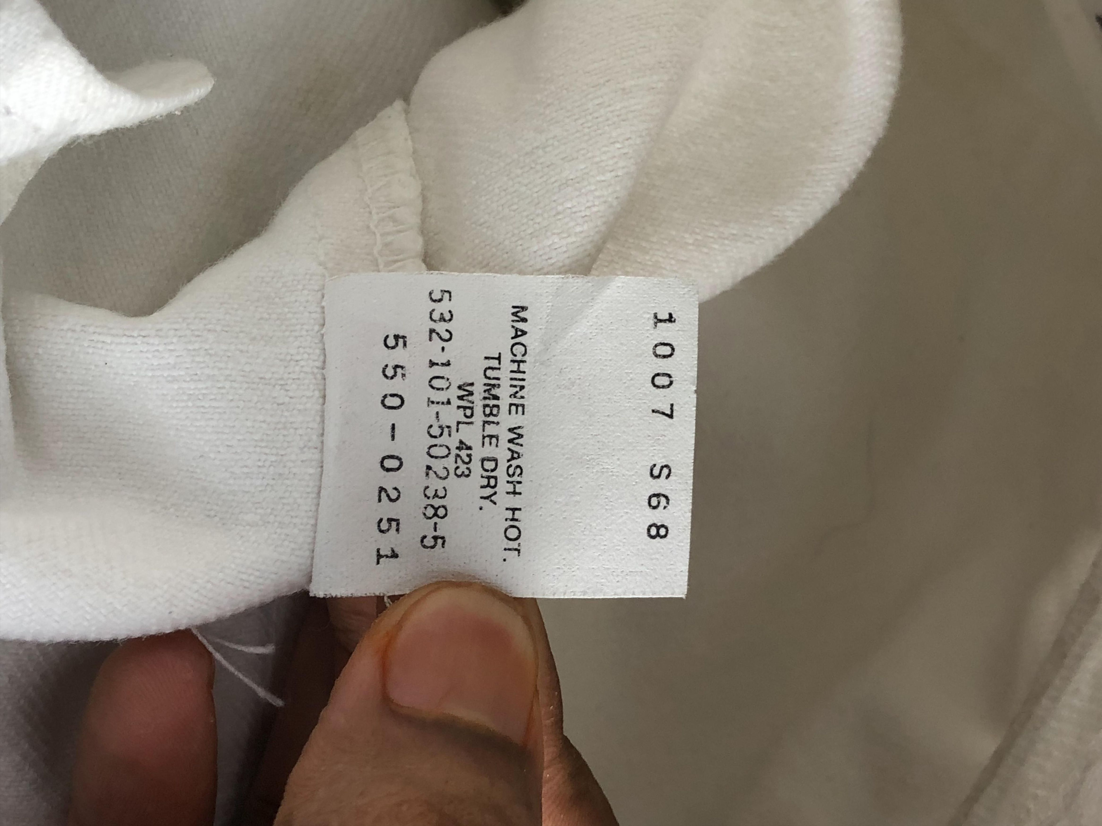 Levi's Vintage 90s Levis 550 Dirty White Colour Jeans DP2389 Size US 36 / EU 52 - 7 Thumbnail
