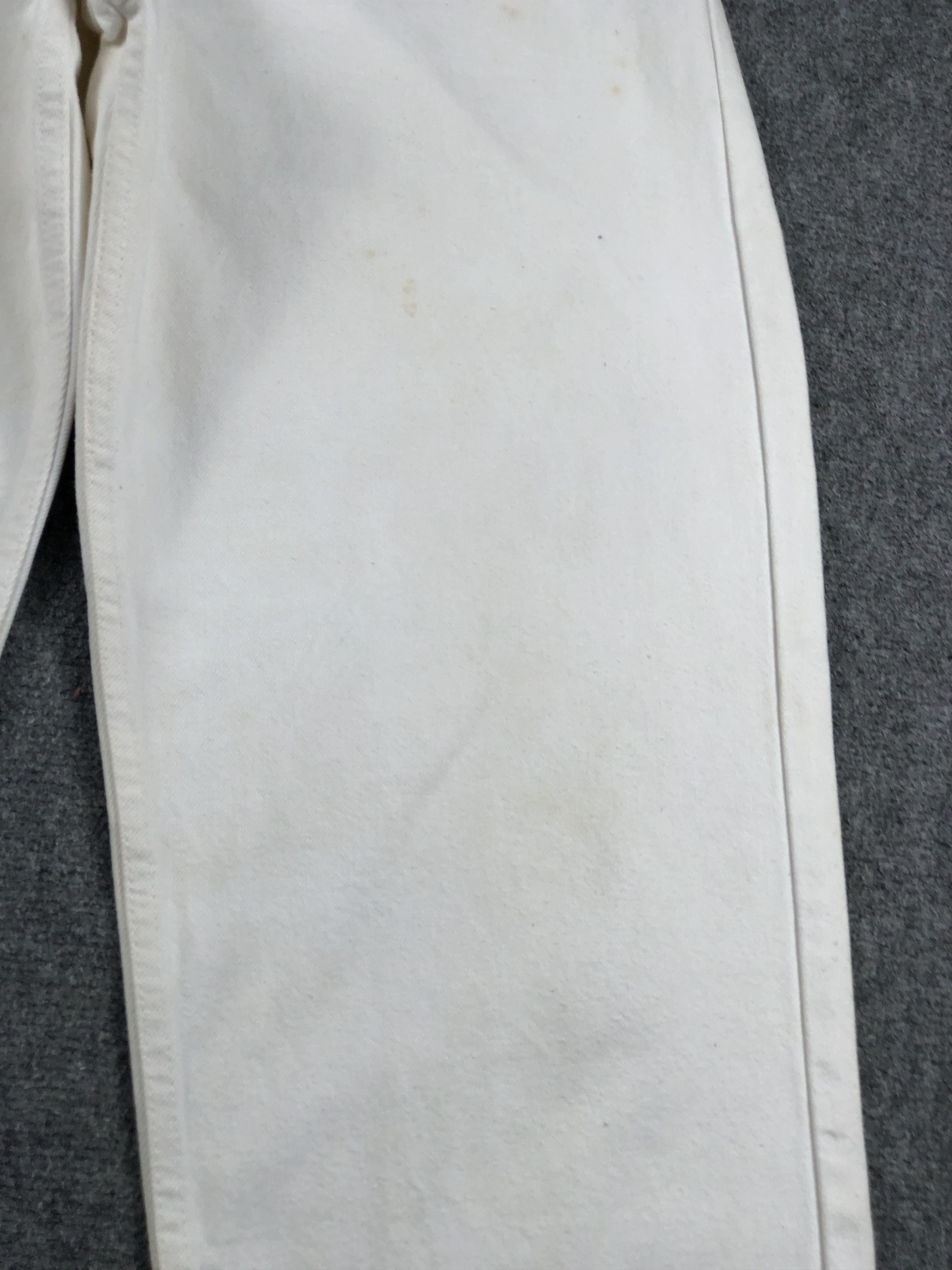 Levi's Vintage 90s Levis 550 Dirty White Colour Jeans DP2389 Size US 36 / EU 52 - 13 Thumbnail