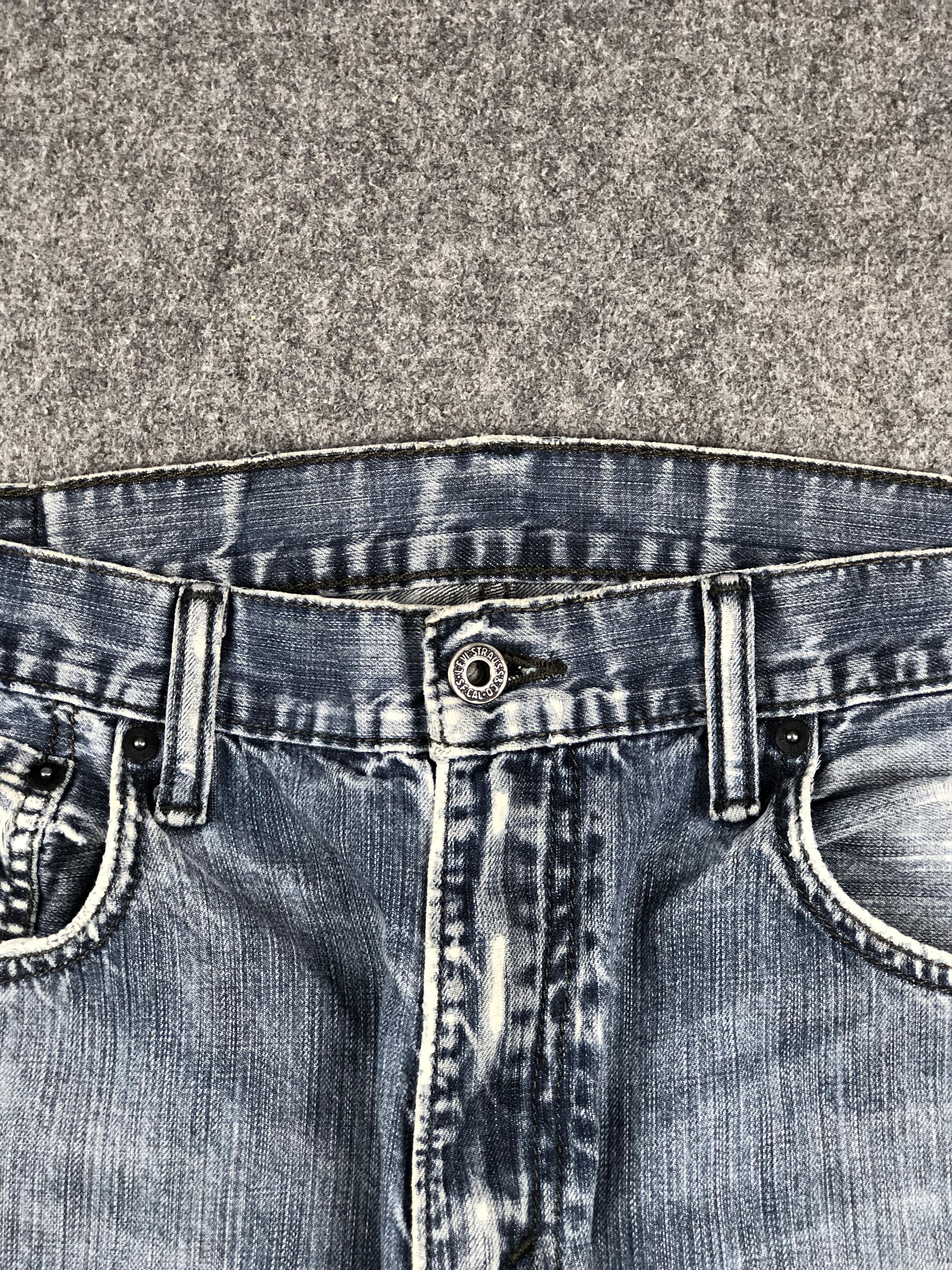 Levi's Vintage Distressed Levis 569 Baggy Faded Blue Jeans DP2390 Size US 36 / EU 52 - 10 Thumbnail