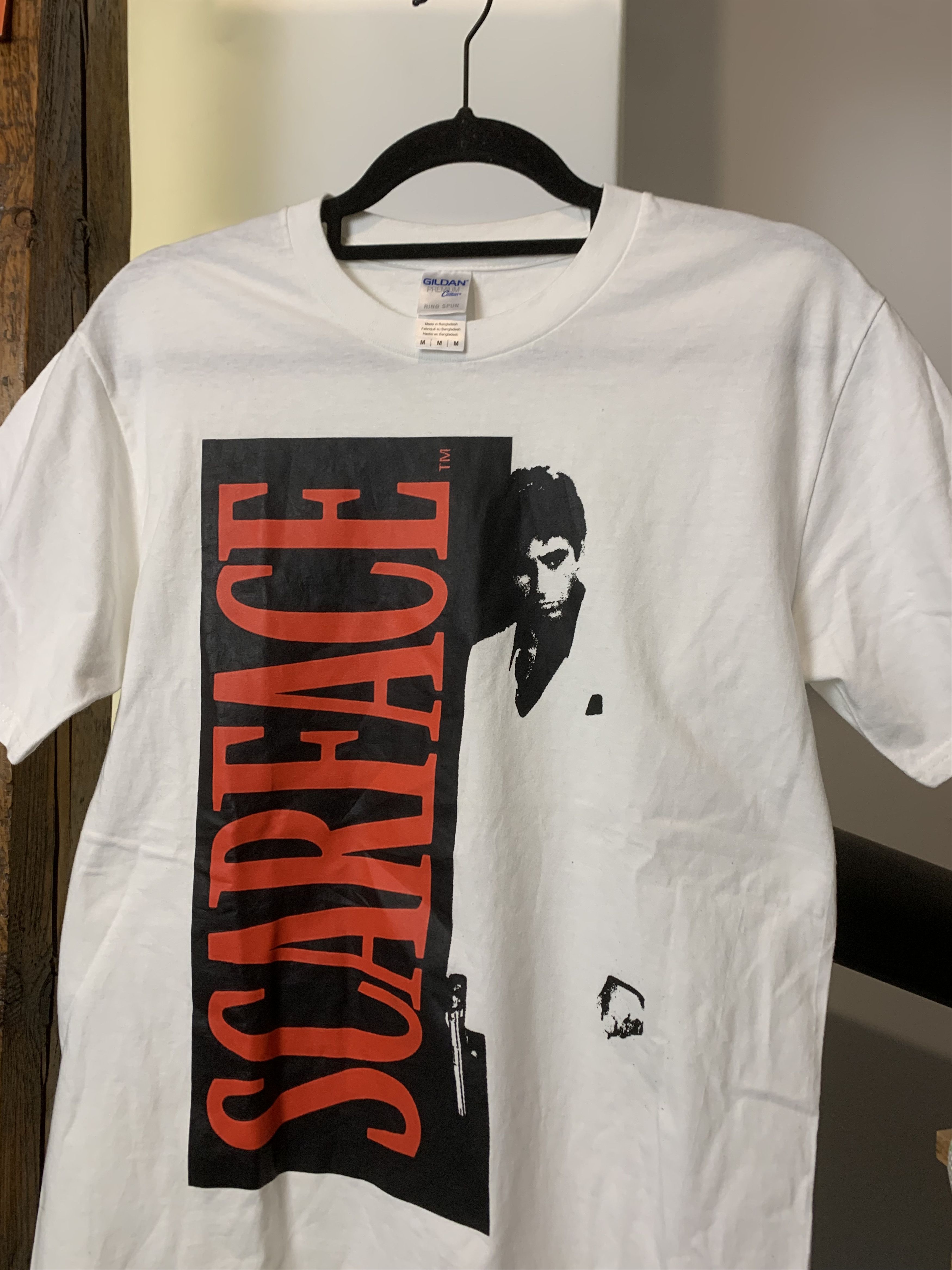 Rap Tees Scarface White T-Shirt Size US M / EU 48-50 / 2 - 3 Thumbnail