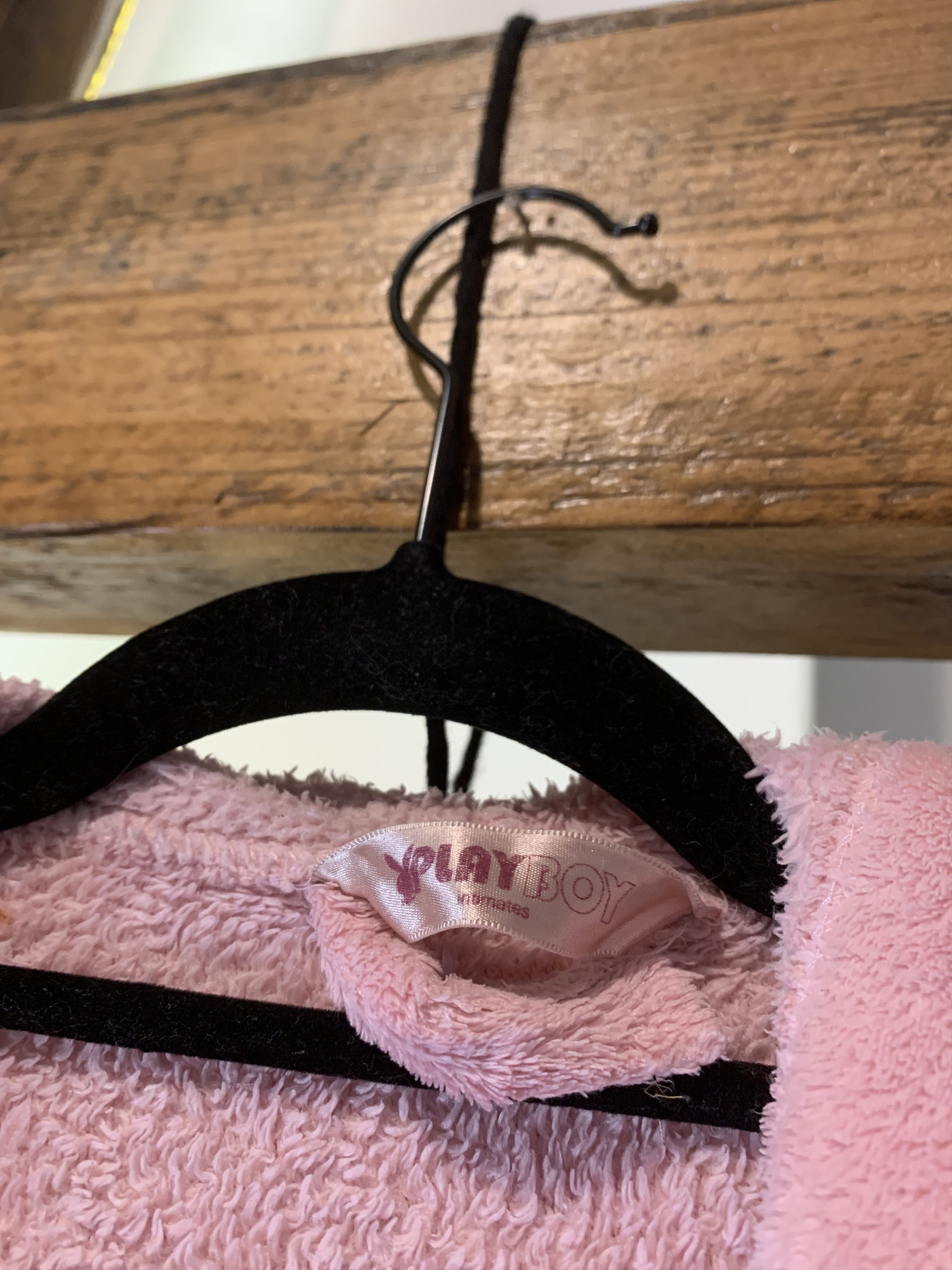 Playboy × Vintage Vintage Playboy Pink Embriodied Rabbit Bath Robe 90s Rare Size US M / EU 48-50 / 2 - 5 Thumbnail
