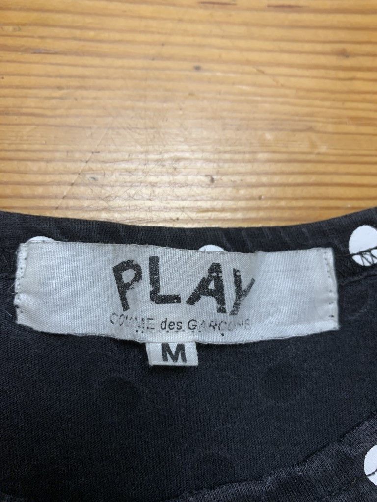 Comme des Garcons × Comme des Garcons PLAY Comme Des Garcon PLAY Black with White Dots Longsleeve Shirt Size US S / EU 44-46 / 1 - 5 Thumbnail