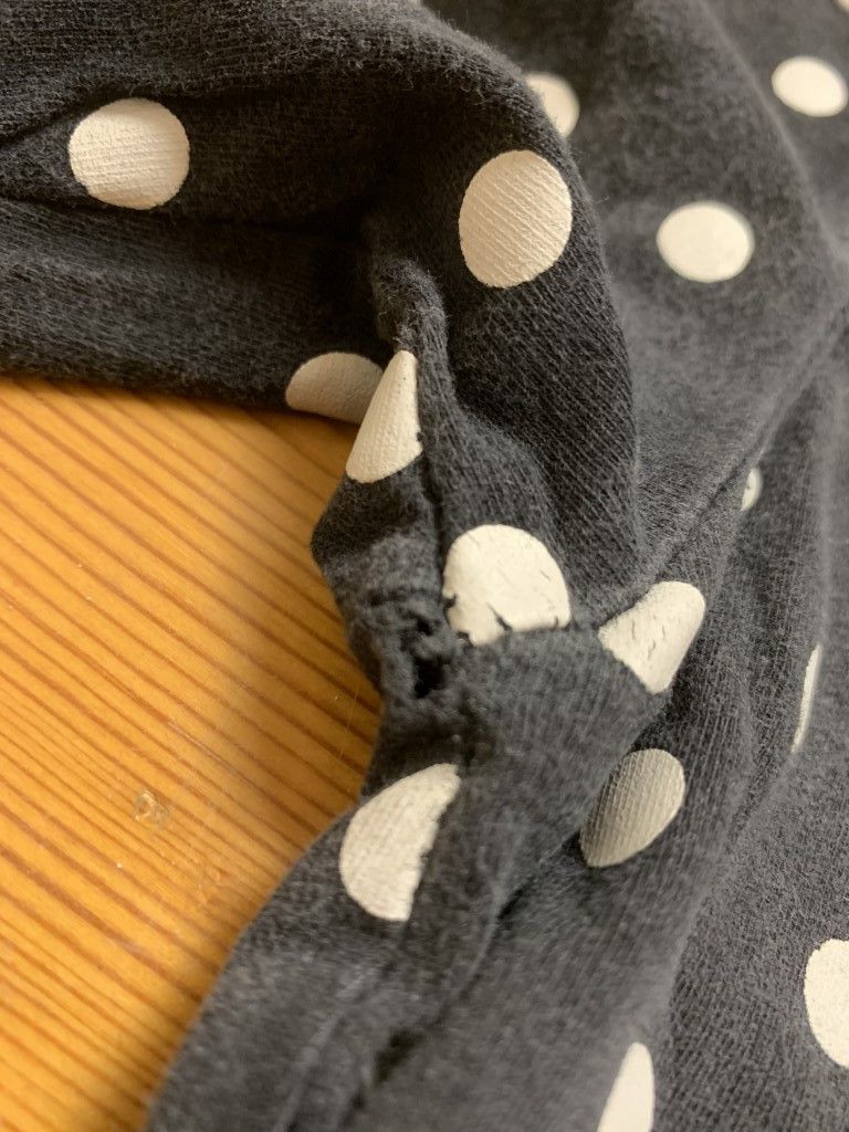 Comme des Garcons × Comme des Garcons PLAY Comme Des Garcon PLAY Black with White Dots Longsleeve Shirt Size US S / EU 44-46 / 1 - 7 Thumbnail