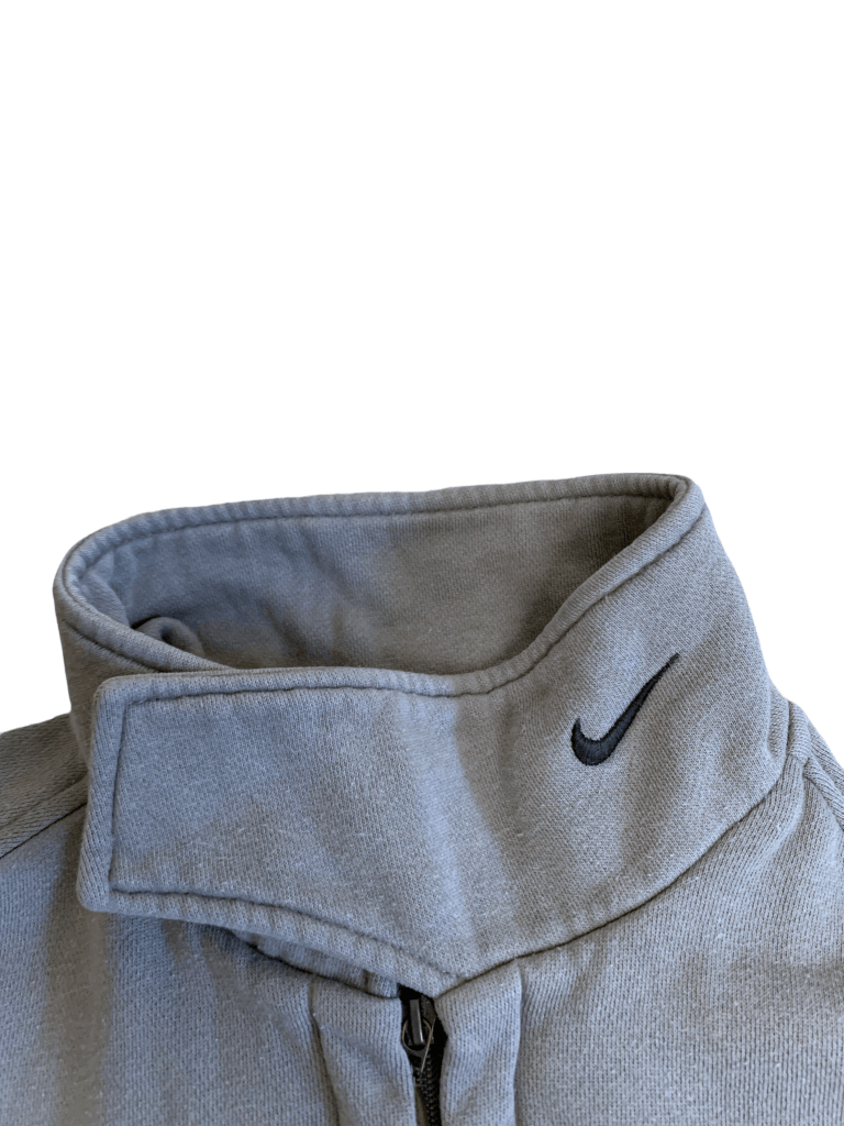 Nike × Vintage 90s Nike Embroidery Logo Half Zip Vintage Turtleneck Size US S / EU 44-46 / 1 - 4 Thumbnail