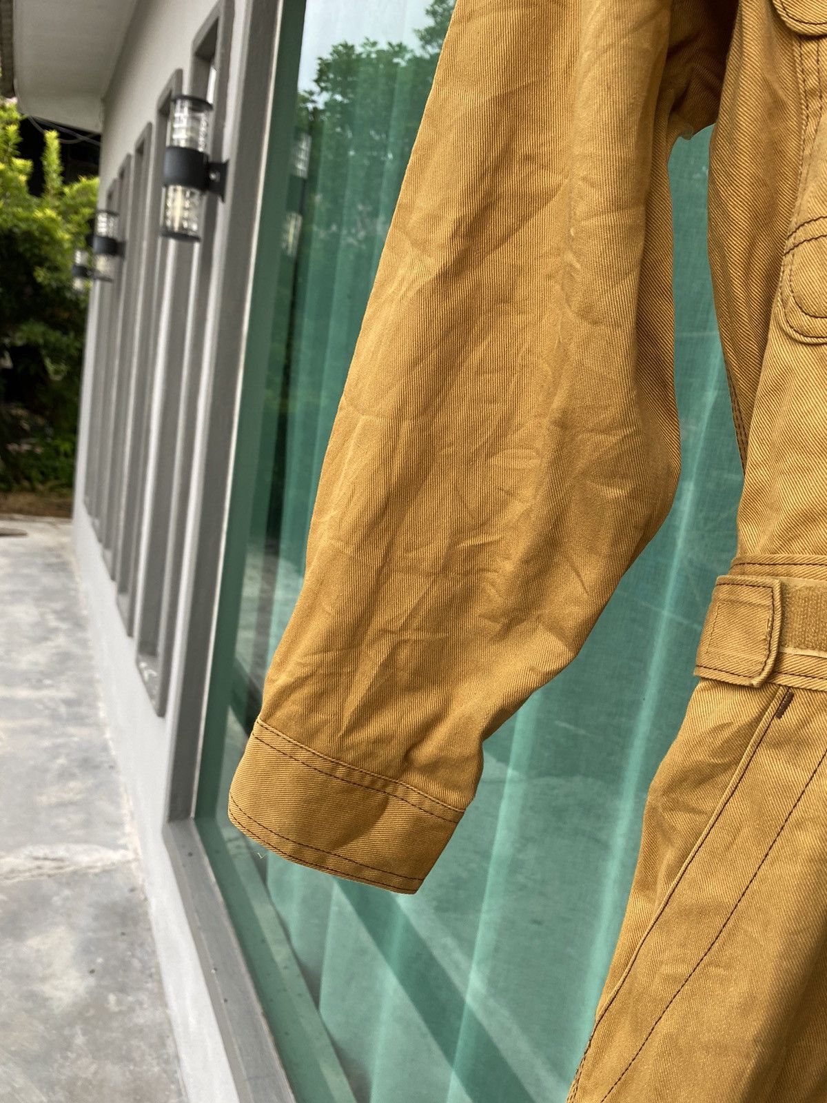 Japanese Brand × Vintage VINTAGE TOYOTA AGVS YELLOW COVERALL Size US L / EU 52-54 / 3 - 4 Thumbnail