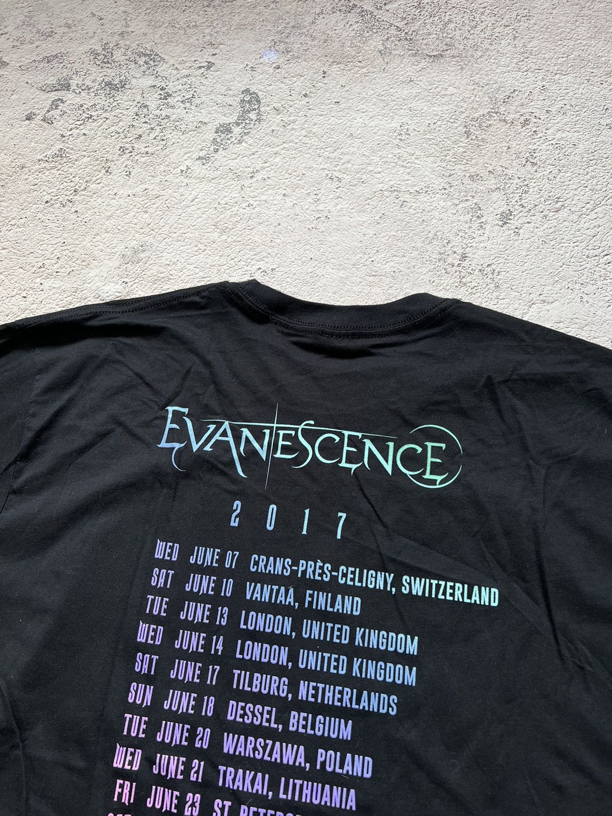 Band Tees × Vintage Evanescence Tour Rock Tee Size US XXL / EU 58 / 5 - 6 Thumbnail