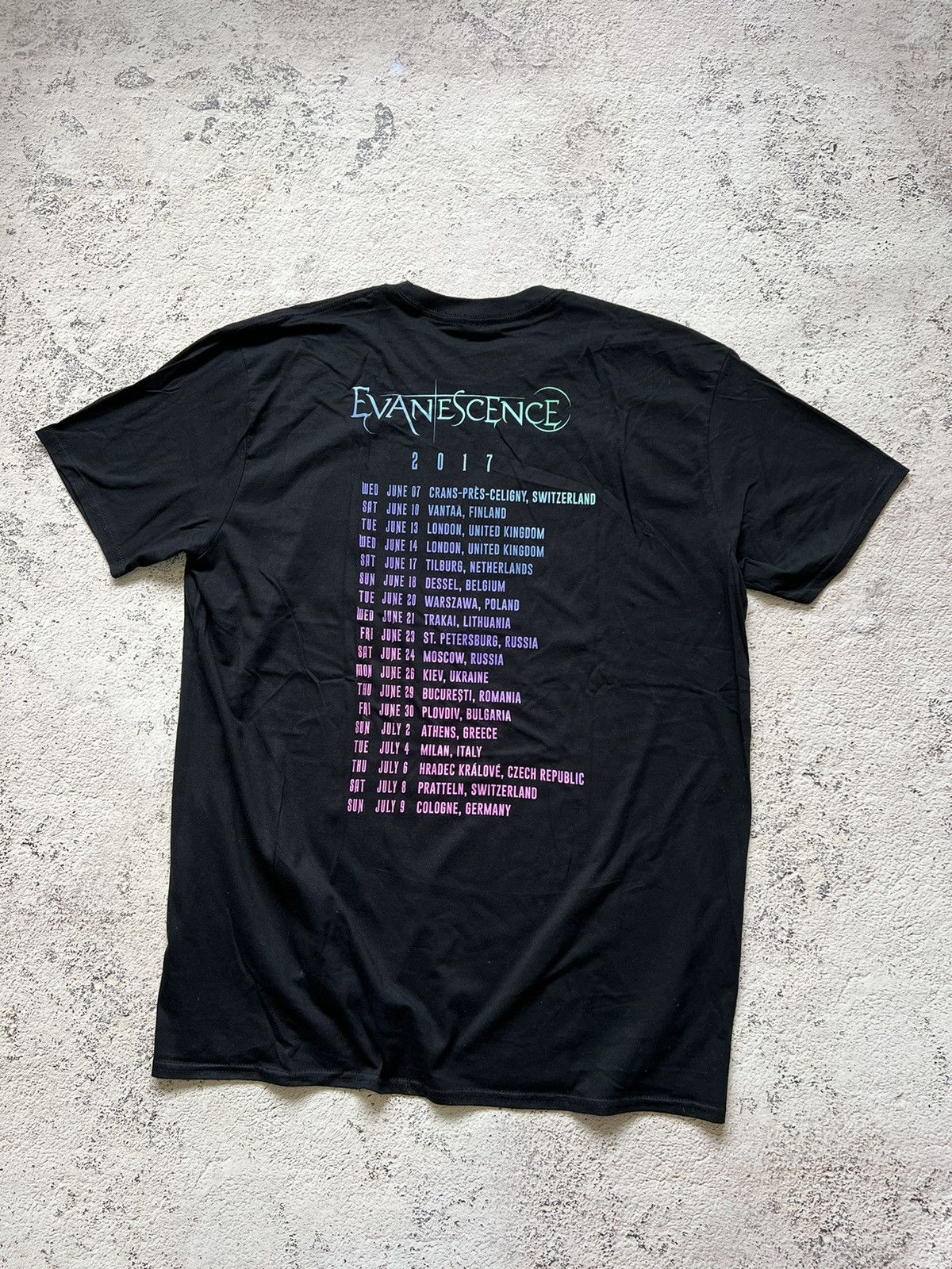 Band Tees × Vintage Evanescence Tour Rock Tee Size US XXL / EU 58 / 5 - 7 Thumbnail