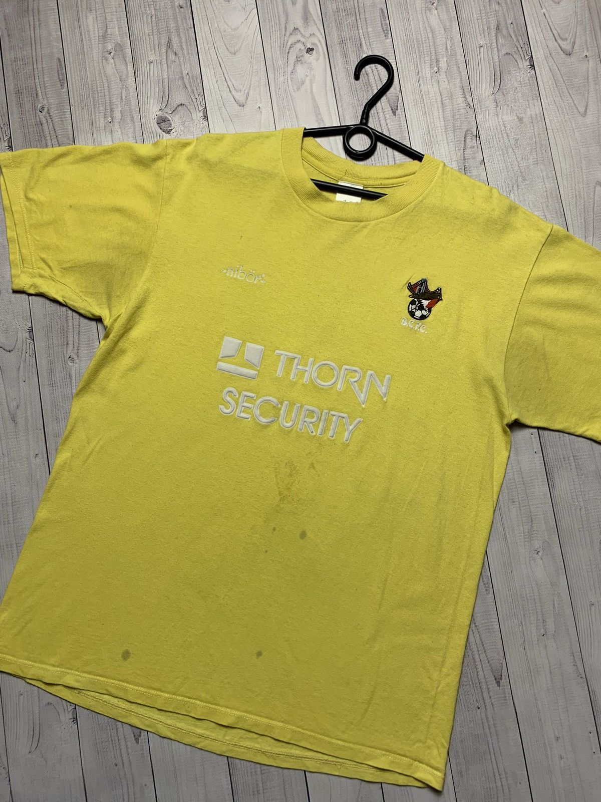 Vintage Vintage Bristol City soccer tee yellow rare size XL Size US XL / EU 56 / 4 - 2 Thumbnail