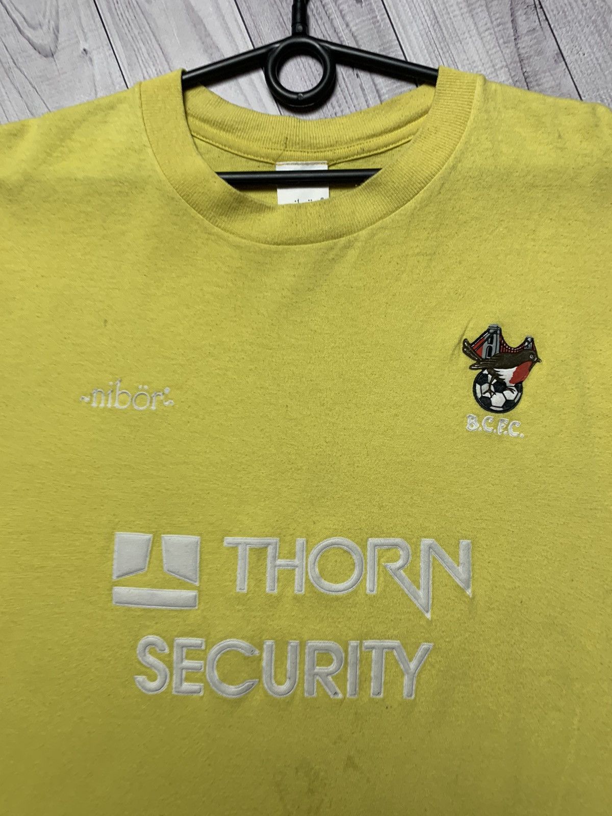 Vintage Vintage Bristol City soccer tee yellow rare size XL Size US XL / EU 56 / 4 - 4 Thumbnail
