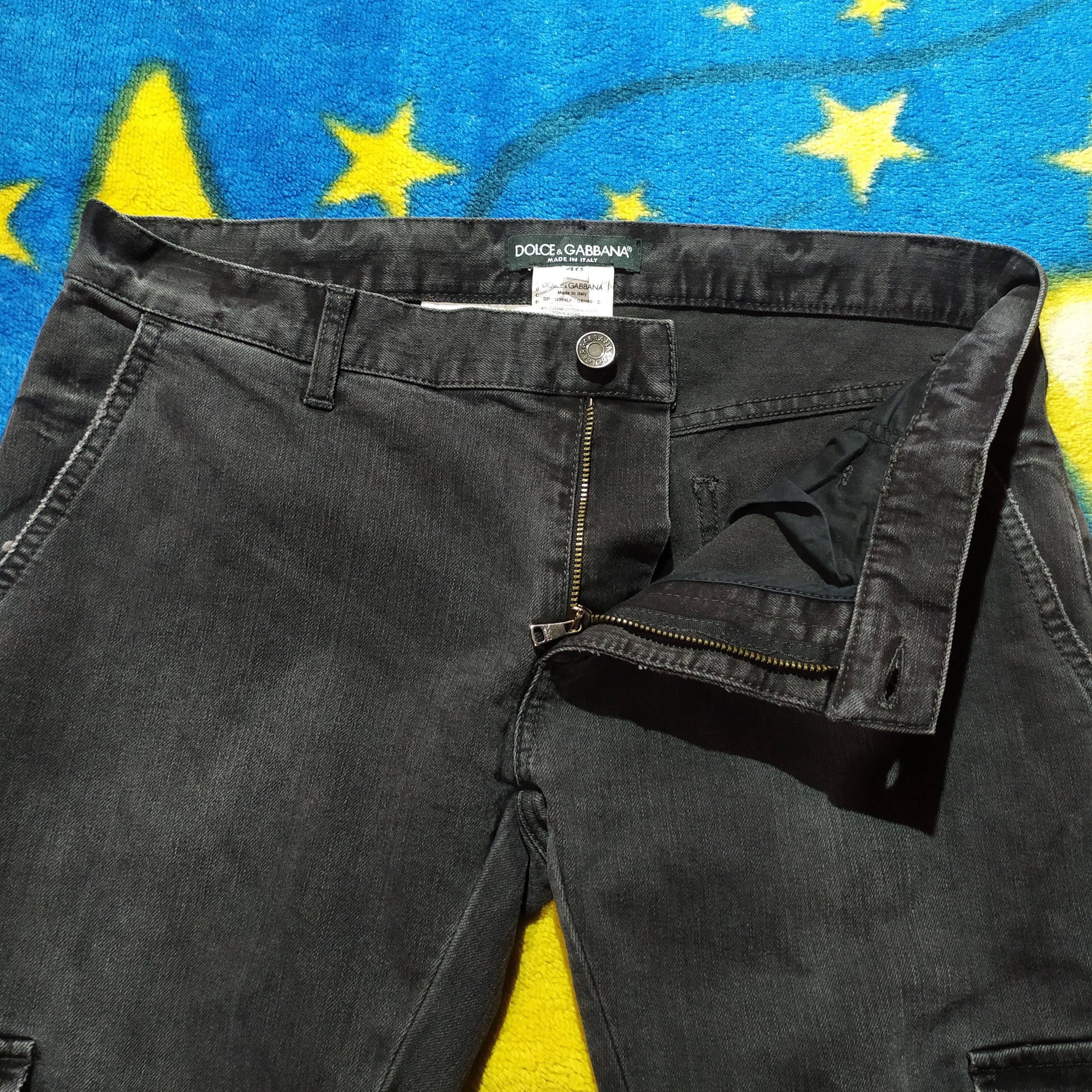 Dolce & Gabbana Denim Cargo Pants Dolce & Gabbana Size US 30 / EU 46 - 5 Thumbnail