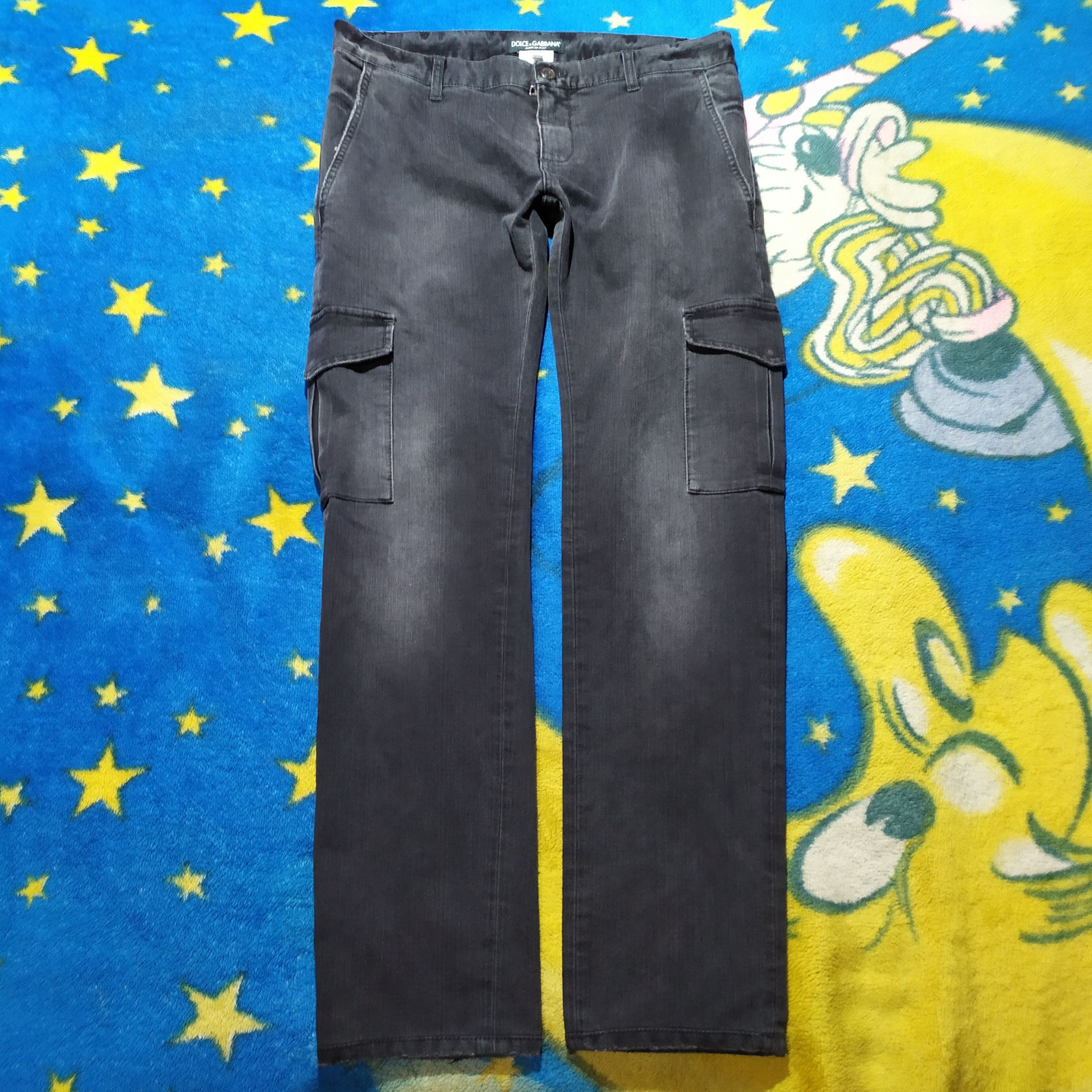 Dolce & Gabbana Denim Cargo Pants Dolce & Gabbana Size US 30 / EU 46 - 2 Thumbnail