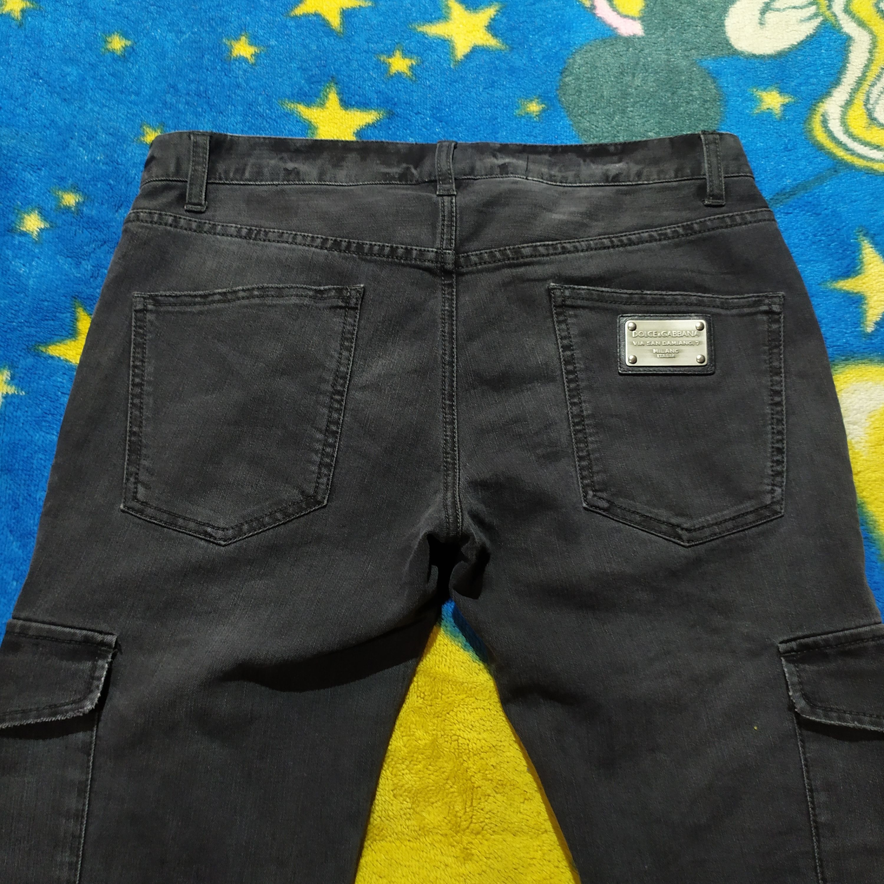 Dolce & Gabbana Denim Cargo Pants Dolce & Gabbana Size US 30 / EU 46 - 11 Thumbnail