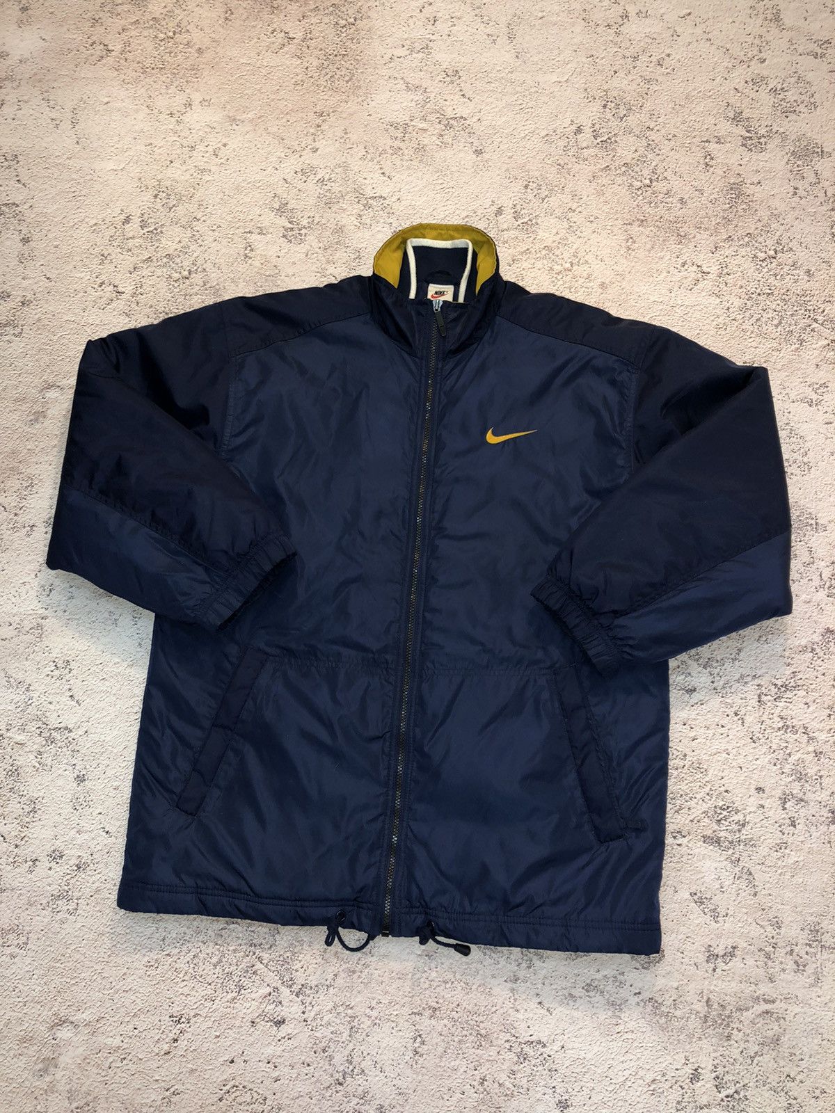 Nike × Vintage Big Logo Vintage Nike Nylon Light Puffer Jacket Size US M / EU 48-50 / 2 - 3 Thumbnail