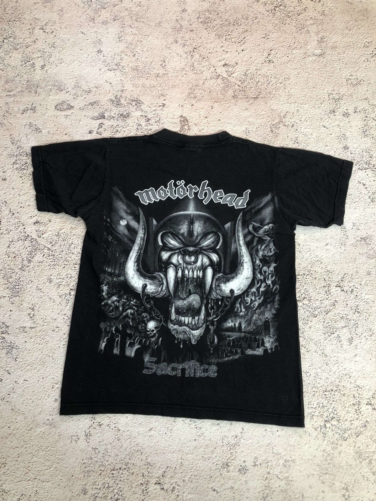 Band Tees × Vintage Vintage "MOTORHEAD- SACRIFICE" rock tee Size US S / EU 44-46 / 1 - 2 Thumbnail