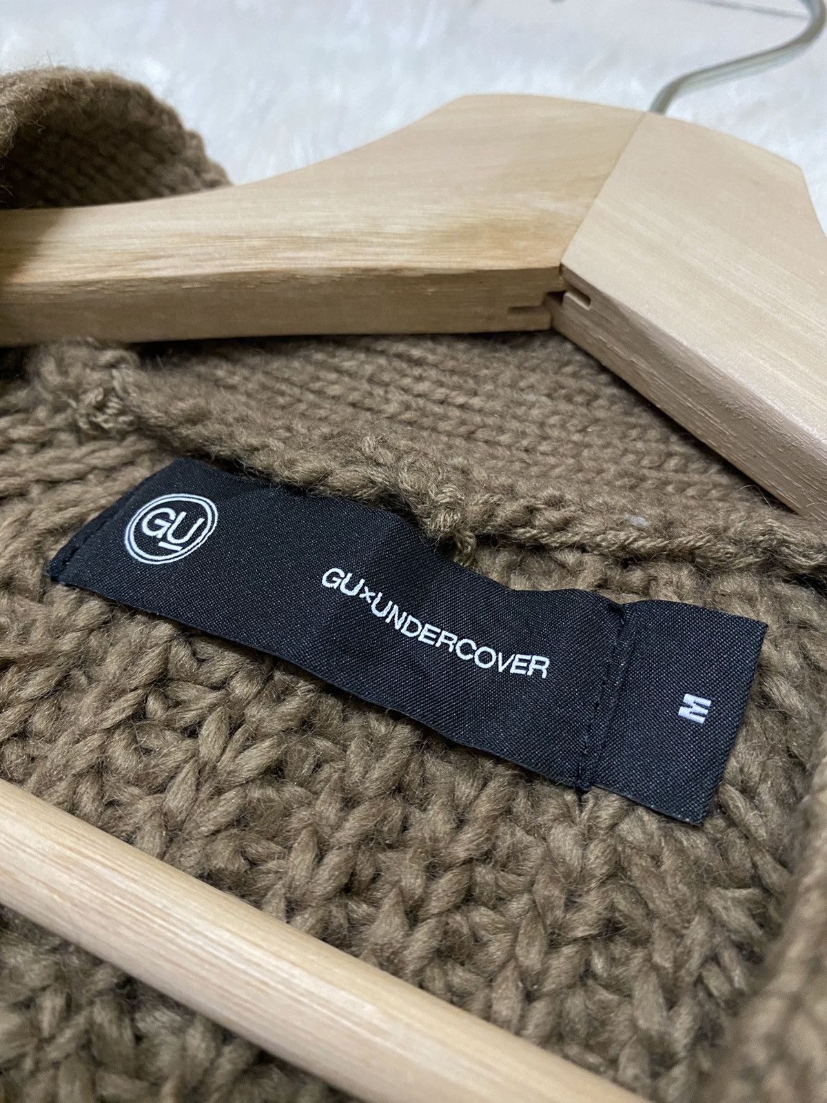 GU × Undercover GUxUNDERCOVER FREEDOM HANDKNIT CARDIGAN Size US M / EU 48-50 / 2 - 7 Thumbnail