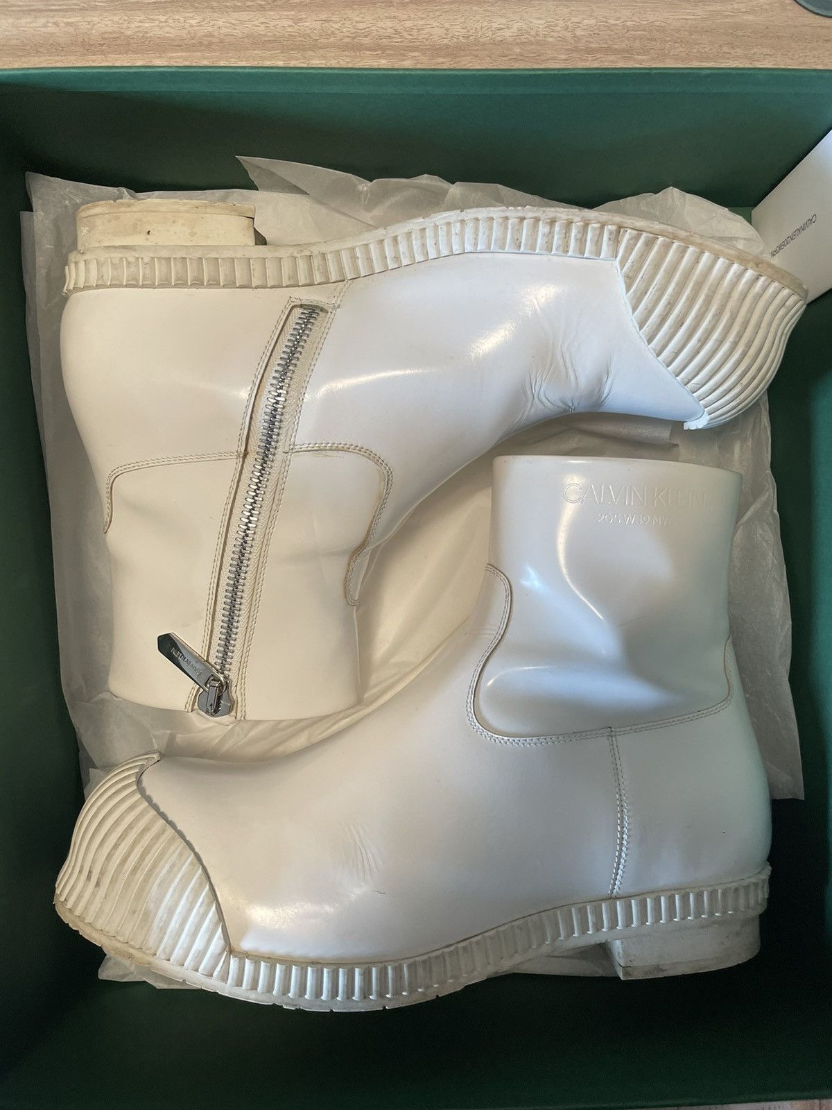 Calvin Klein 205W39NYC Calvin X Raf Spazzolato boots Size US 10 / EU 43 - 1 Thumbnail