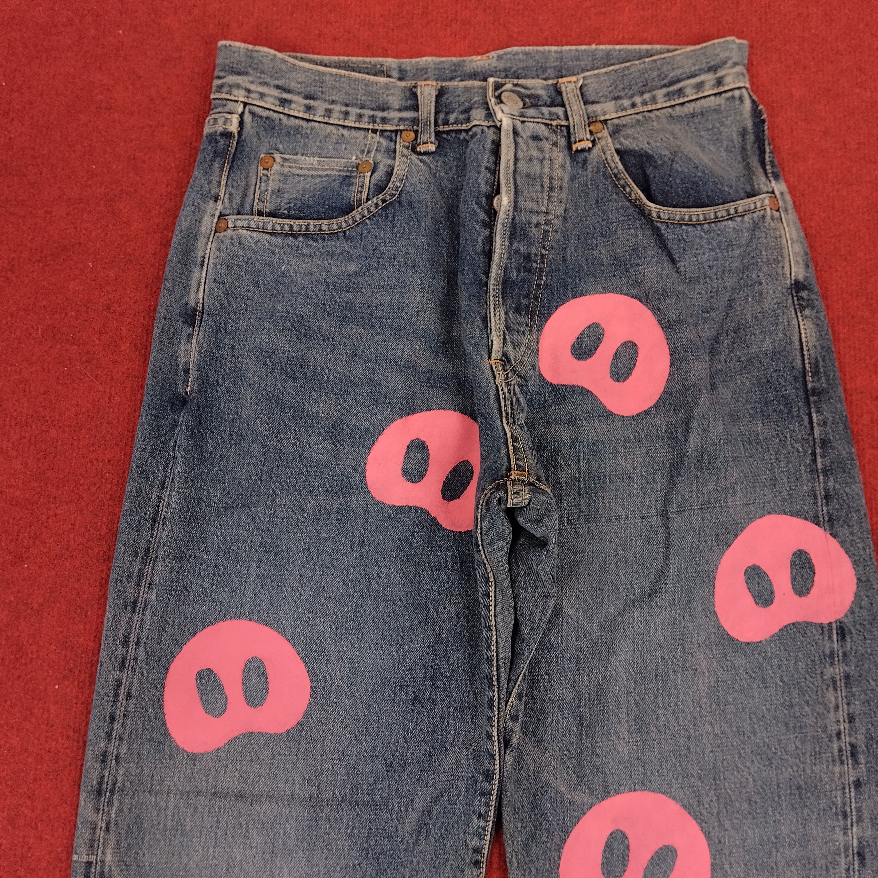 Japanese Brand × Studio D'Artisan × Vintage Studio D'Artisan Brand Custom Pig Nose Design Jeans Size US 30 / EU 46 - 4 Thumbnail