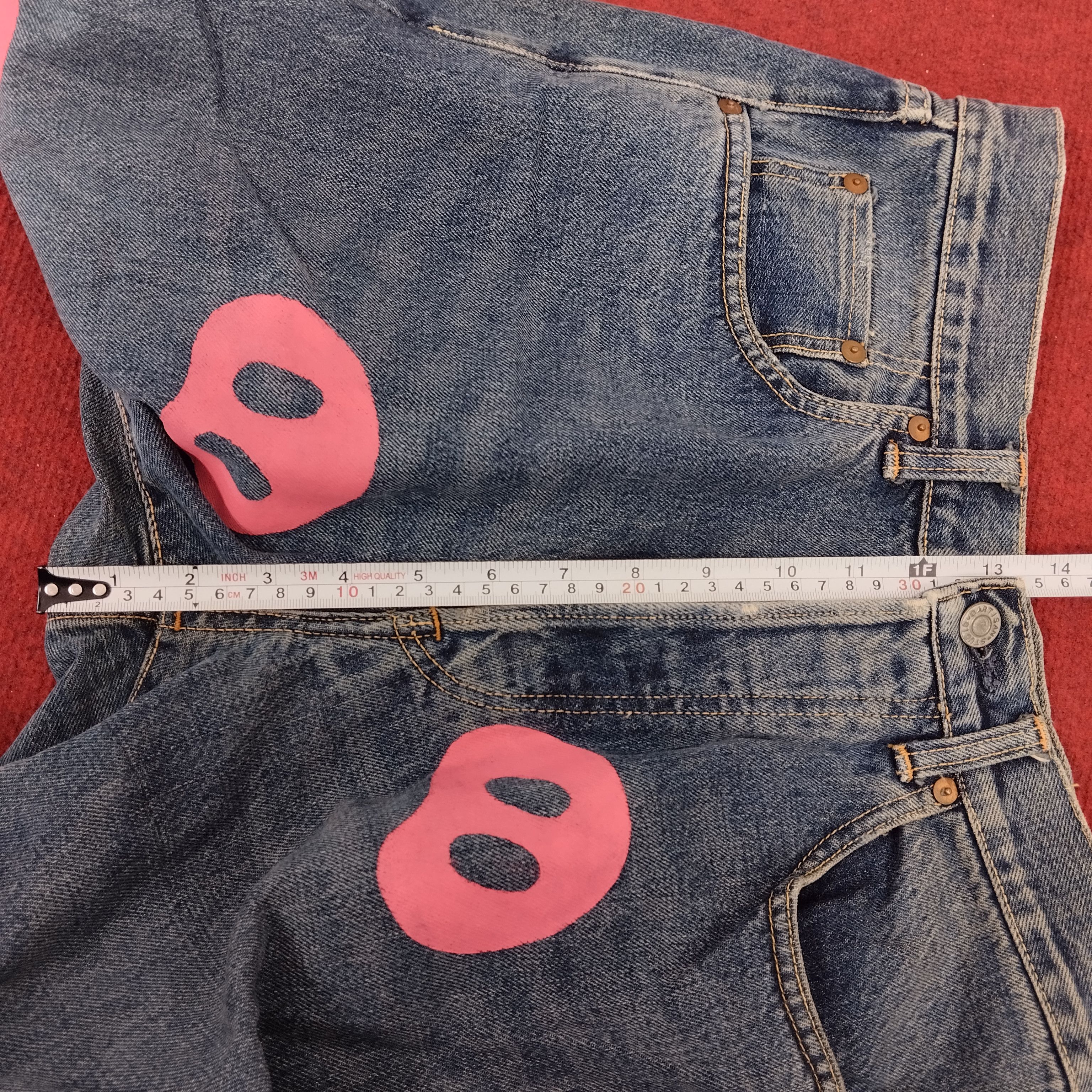 Japanese Brand × Studio D'Artisan × Vintage Studio D'Artisan Brand Custom Pig Nose Design Jeans Size US 30 / EU 46 - 14 Thumbnail