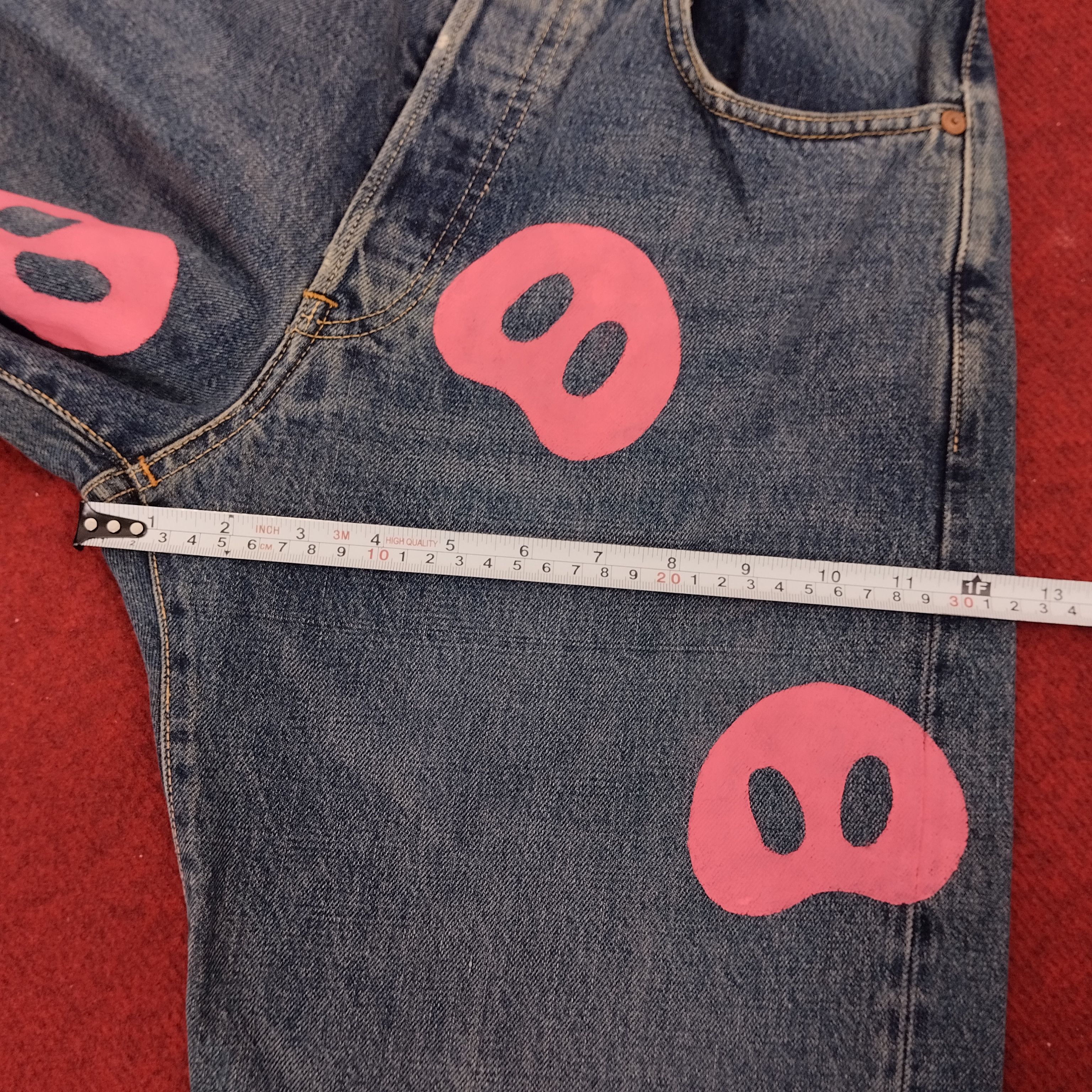 Japanese Brand × Studio D'Artisan × Vintage Studio D'Artisan Brand Custom Pig Nose Design Jeans Size US 30 / EU 46 - 15 Thumbnail