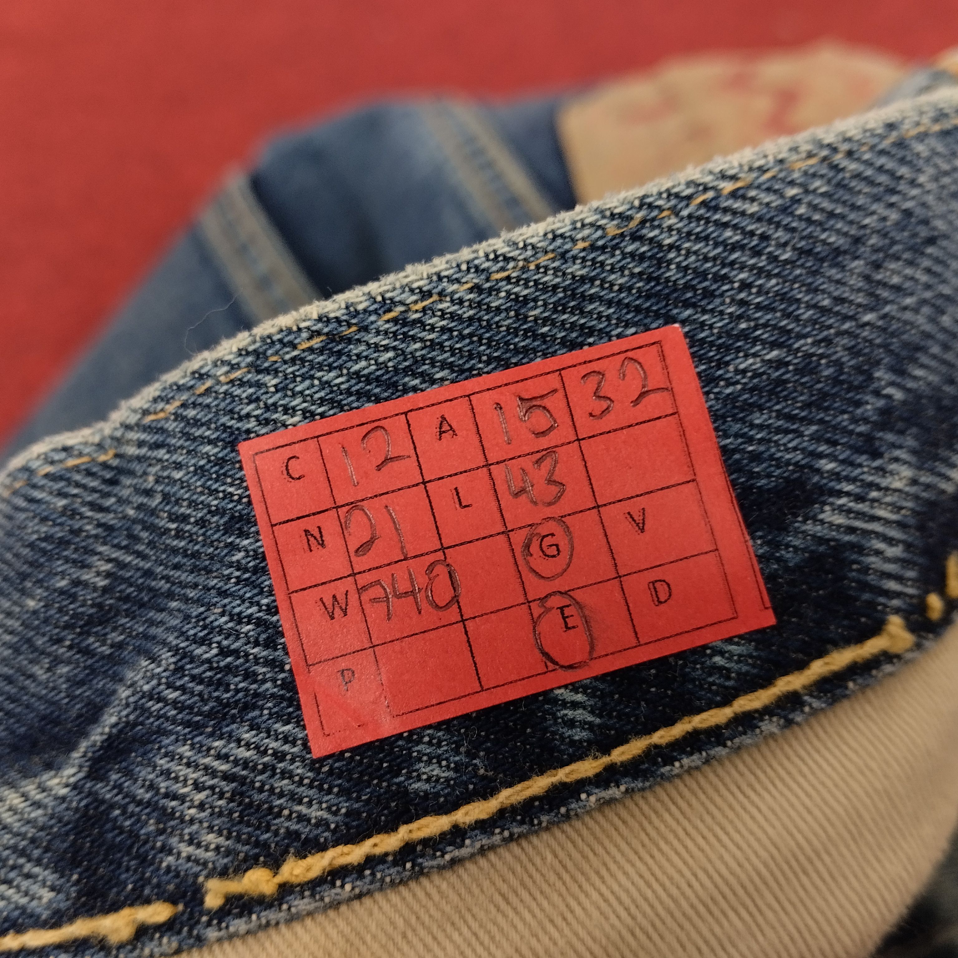 Japanese Brand × Studio D'Artisan × Vintage Studio D'Artisan Brand Custom Pig Nose Design Jeans Size US 30 / EU 46 - 10 Thumbnail