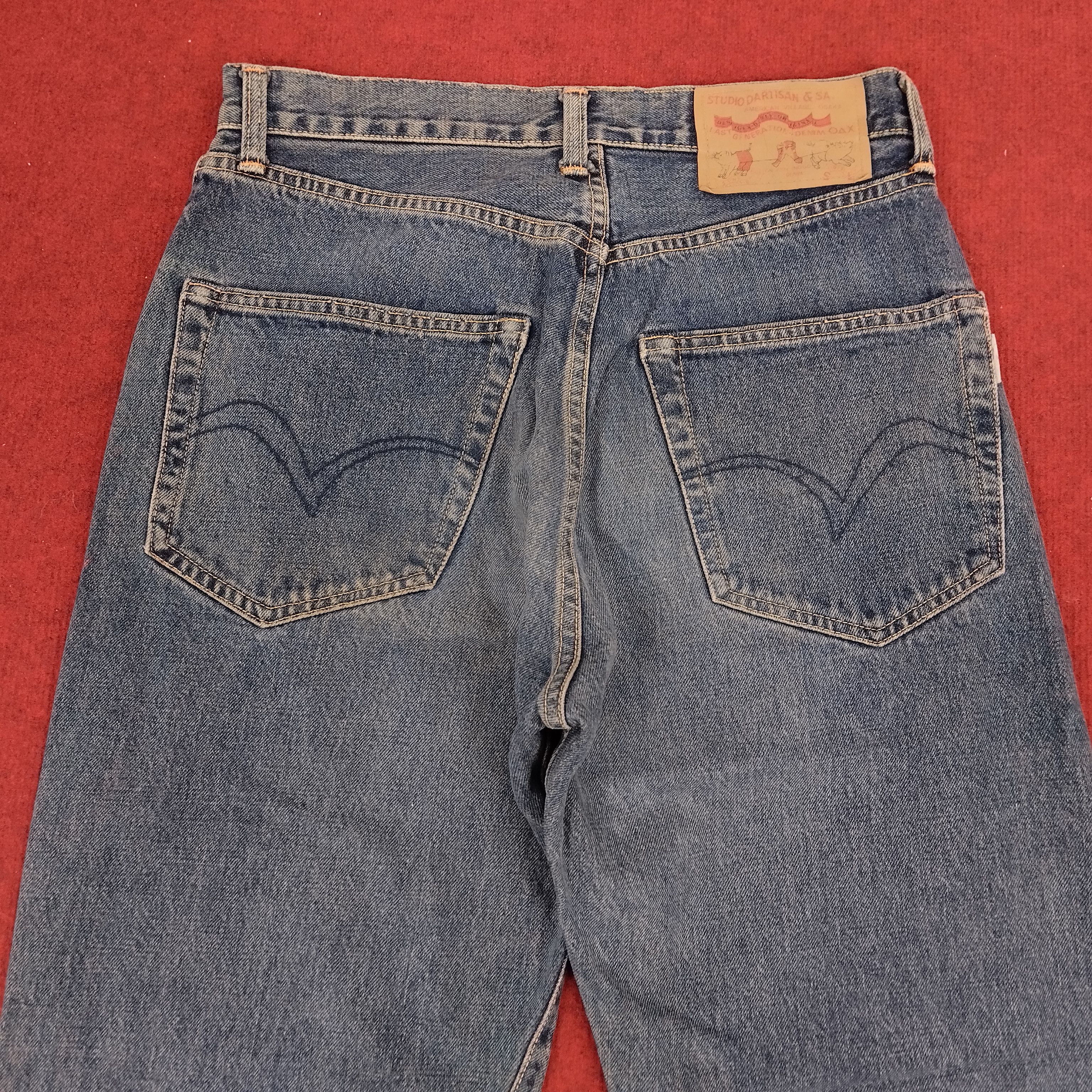Japanese Brand × Studio D'Artisan × Vintage Studio D'Artisan Brand Custom Pig Nose Design Jeans Size US 30 / EU 46 - 6 Thumbnail