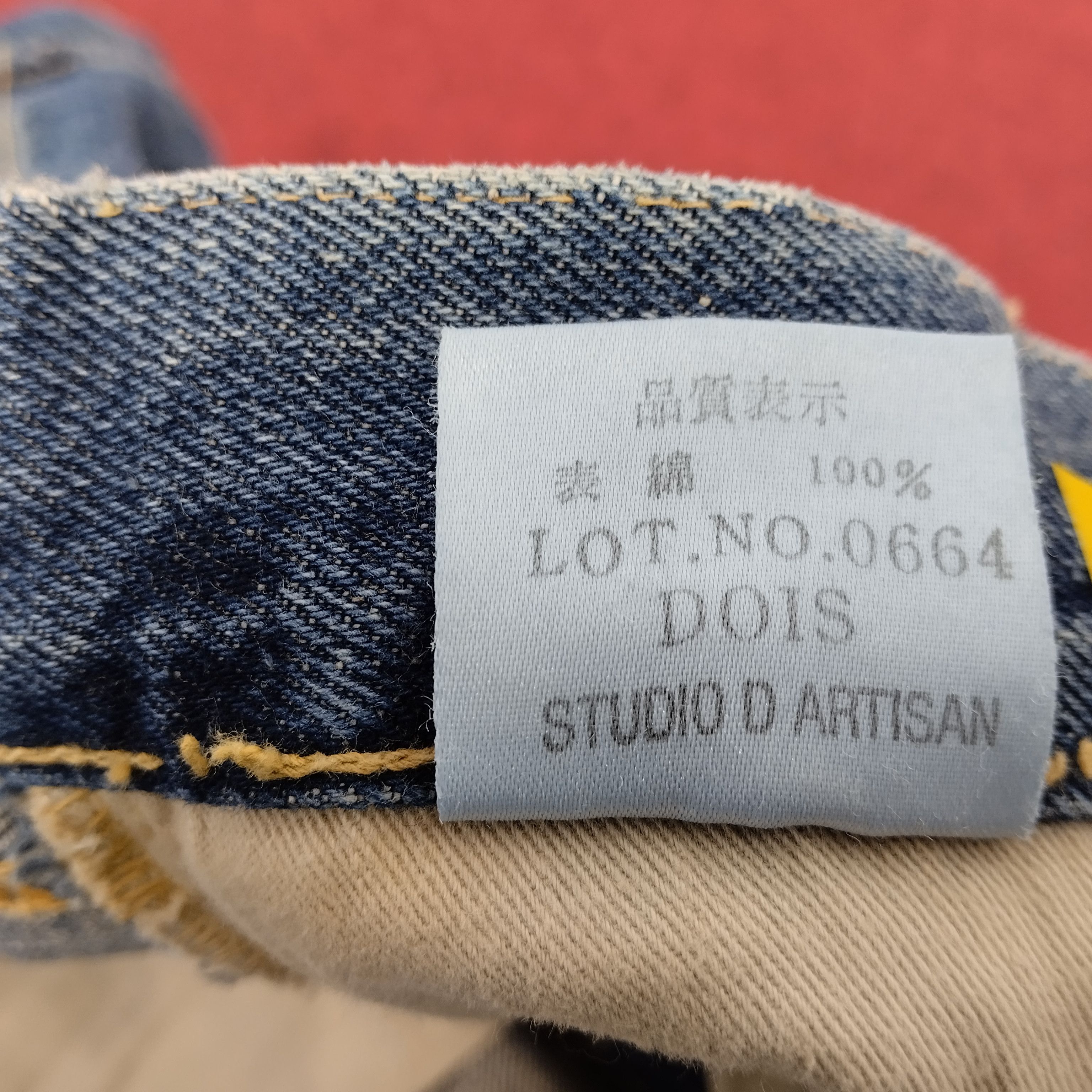 Japanese Brand × Studio D'Artisan × Vintage Studio D'Artisan Brand Custom Pig Nose Design Jeans Size US 30 / EU 46 - 8 Thumbnail