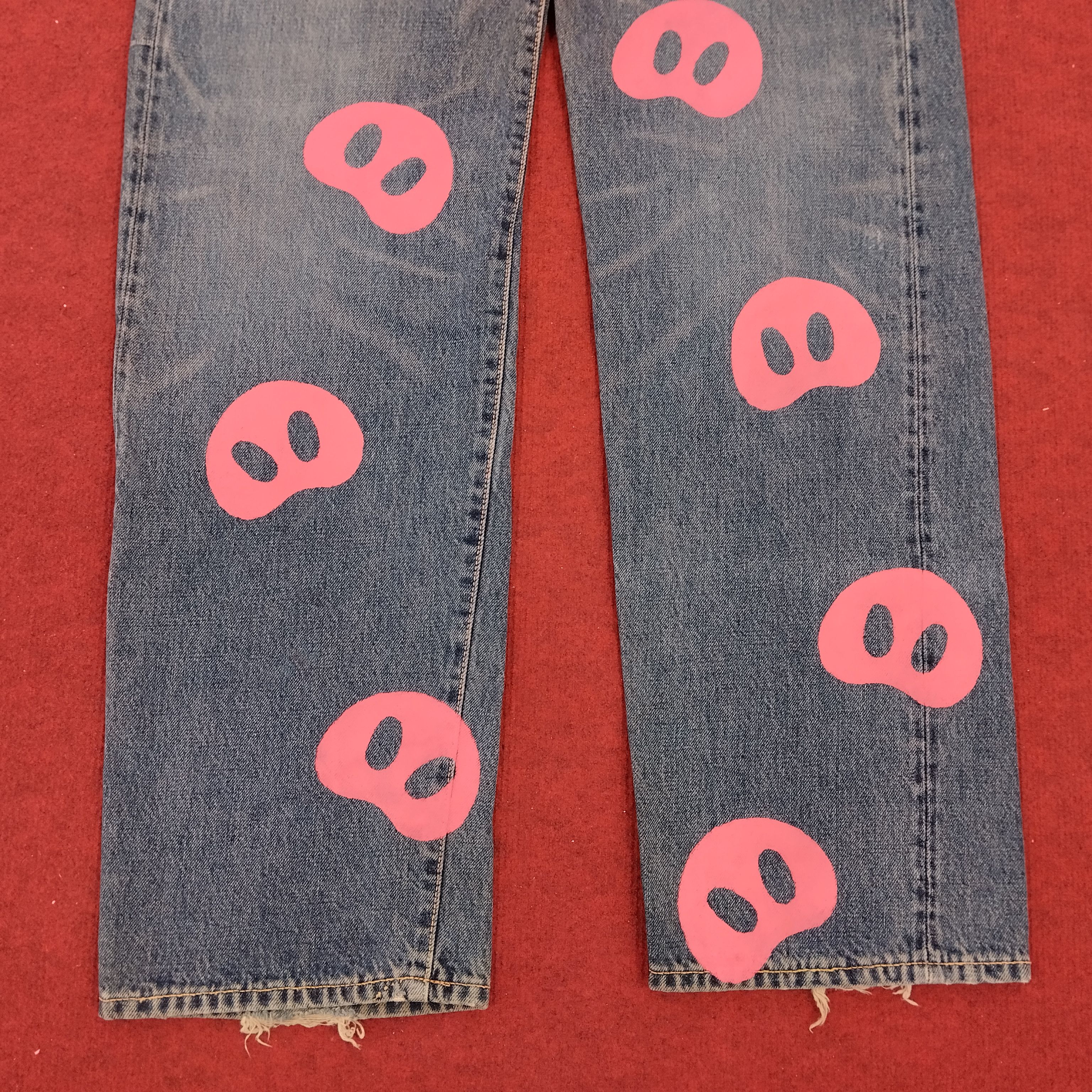 Japanese Brand × Studio D'Artisan × Vintage Studio D'Artisan Brand Custom Pig Nose Design Jeans Size US 30 / EU 46 - 3 Thumbnail