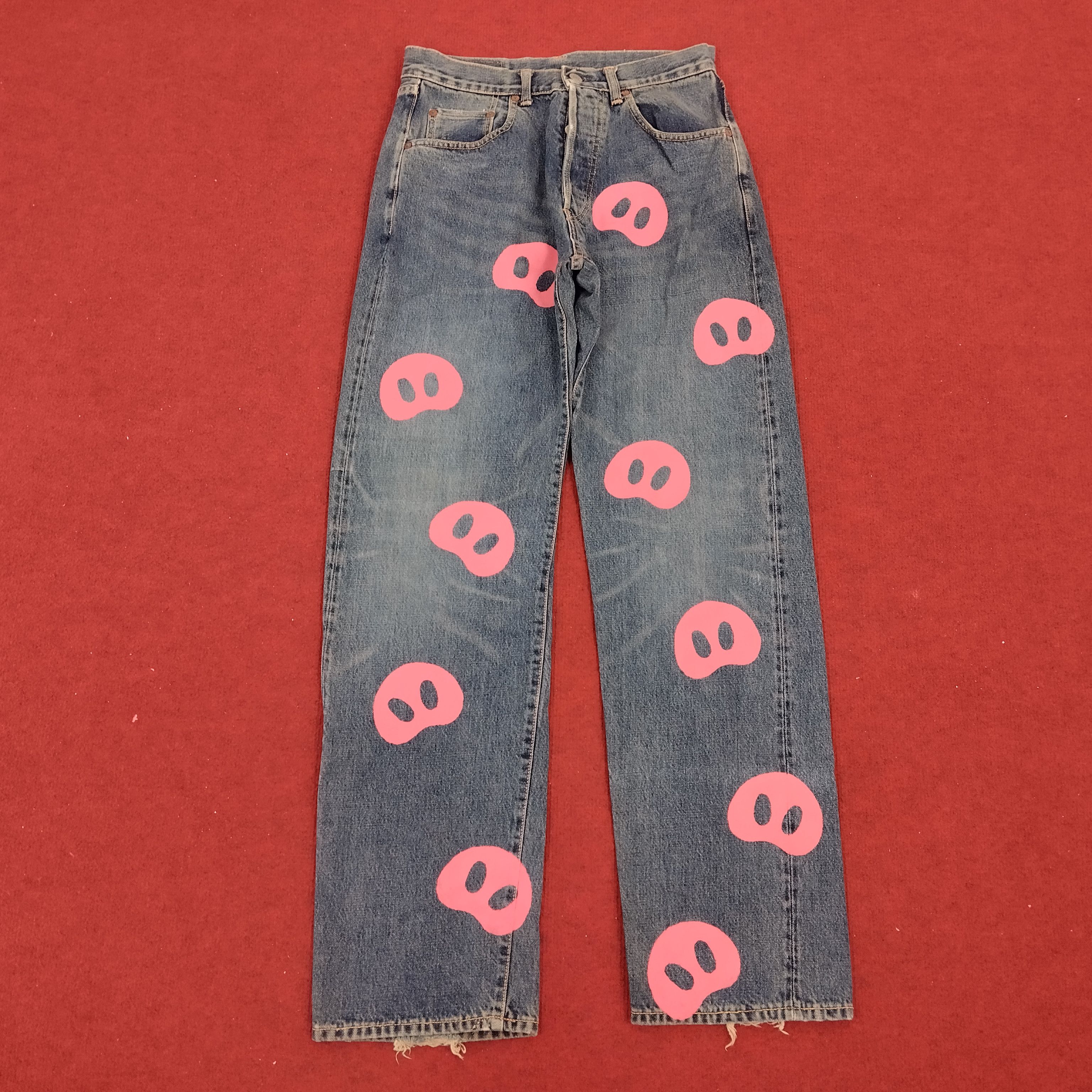 Japanese Brand × Studio D'Artisan × Vintage Studio D'Artisan Brand Custom Pig Nose Design Jeans Size US 30 / EU 46 - 1 Thumbnail