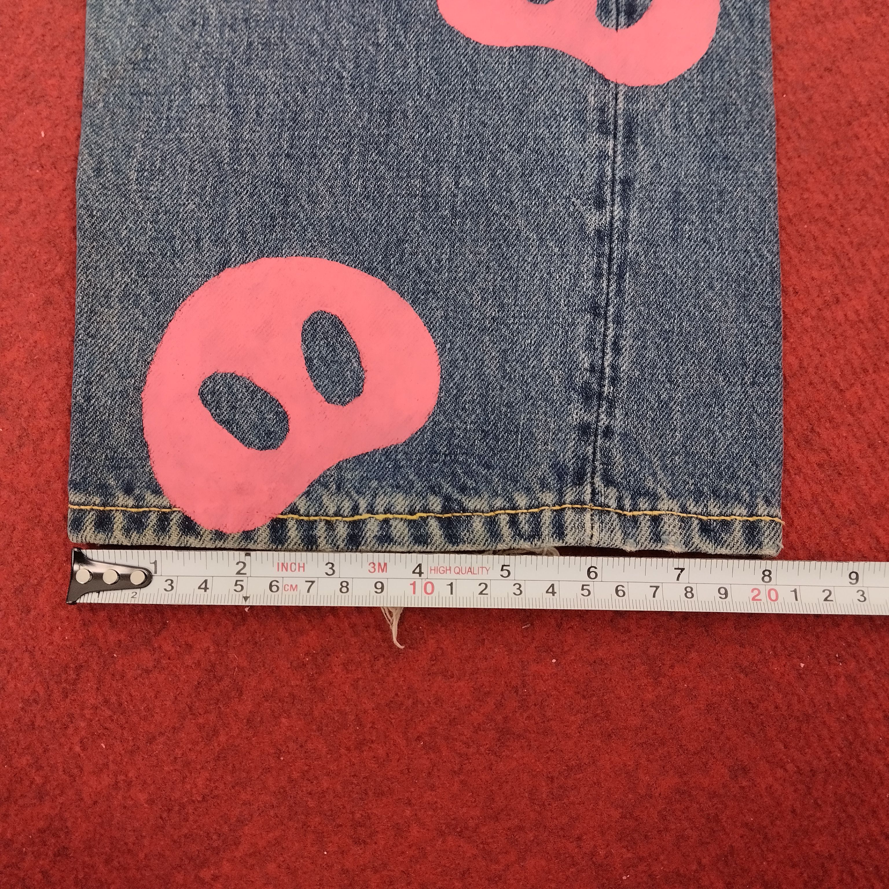 Japanese Brand × Studio D'Artisan × Vintage Studio D'Artisan Brand Custom Pig Nose Design Jeans Size US 30 / EU 46 - 17 Thumbnail