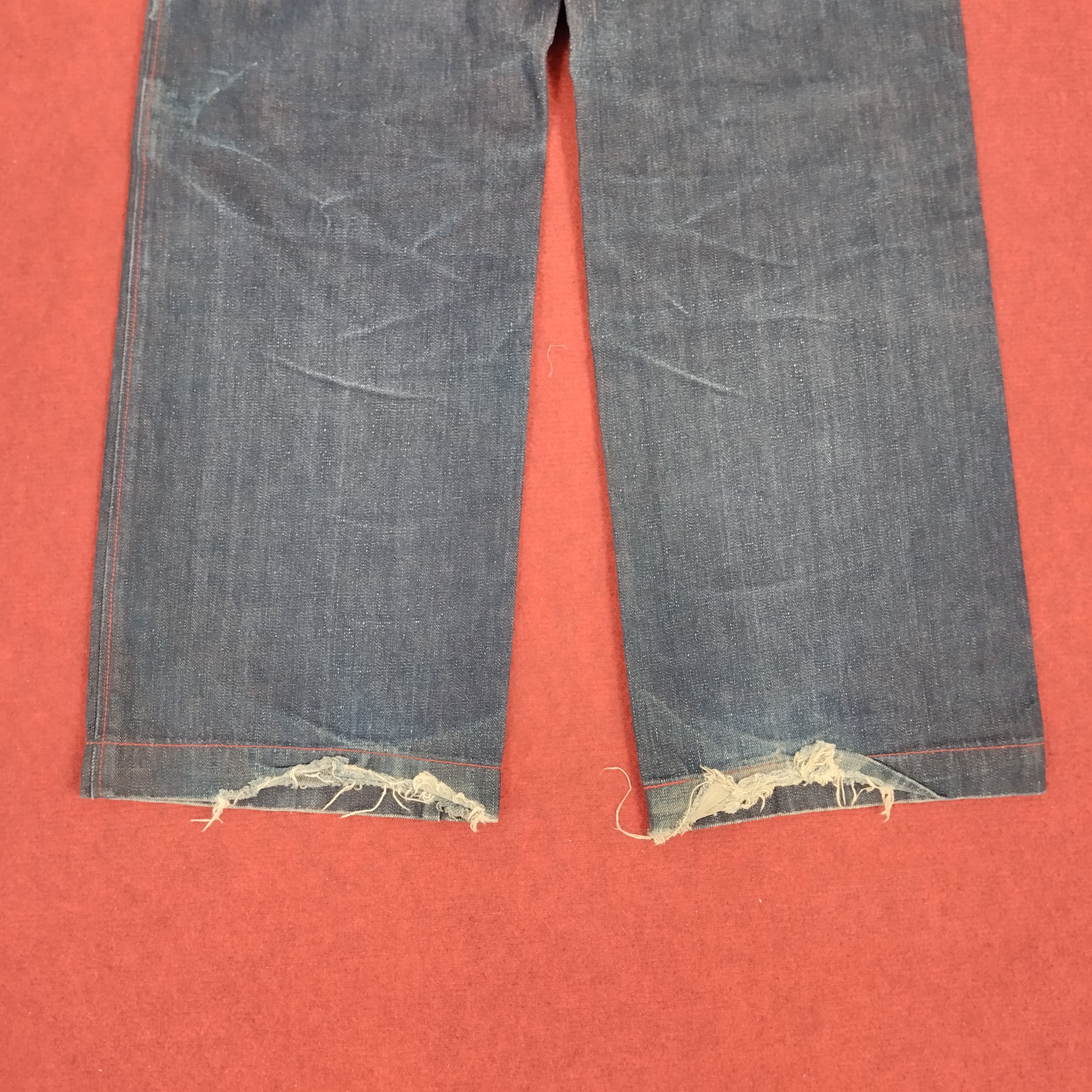 Japanese Brand PPFM Rare Design Streetwear Style Denim Jeans dp1 Size US 30 / EU 46 - 6 Thumbnail