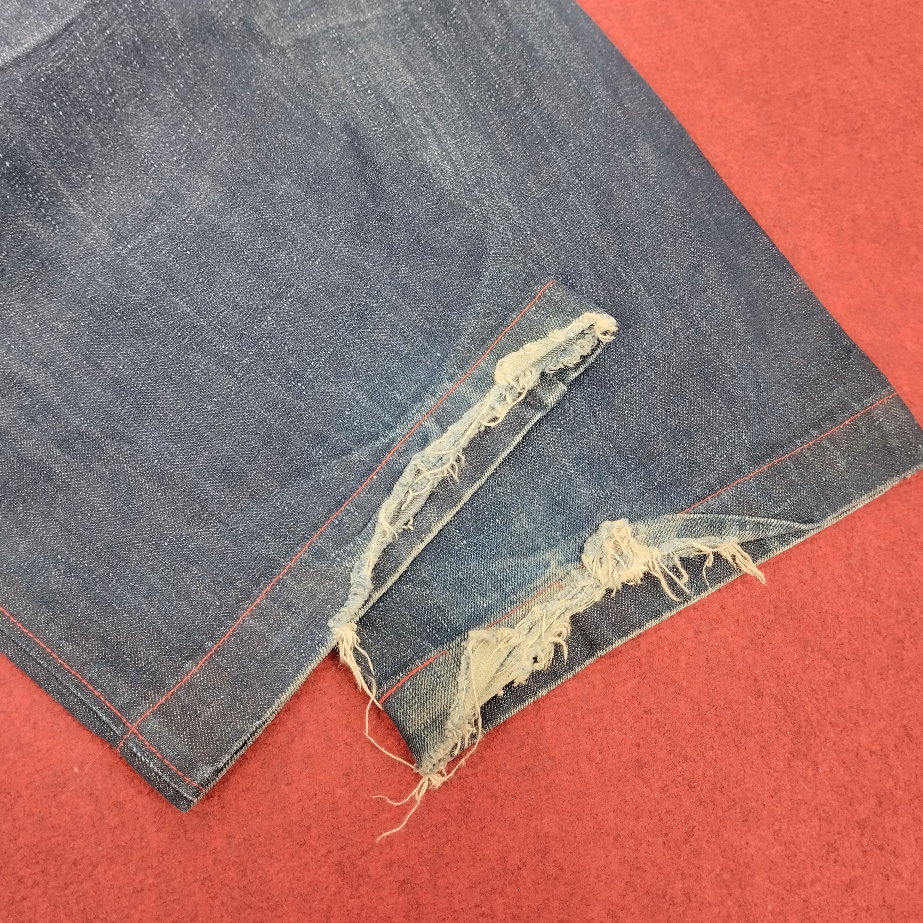 Japanese Brand PPFM Rare Design Streetwear Style Denim Jeans dp1 Size US 30 / EU 46 - 14 Thumbnail