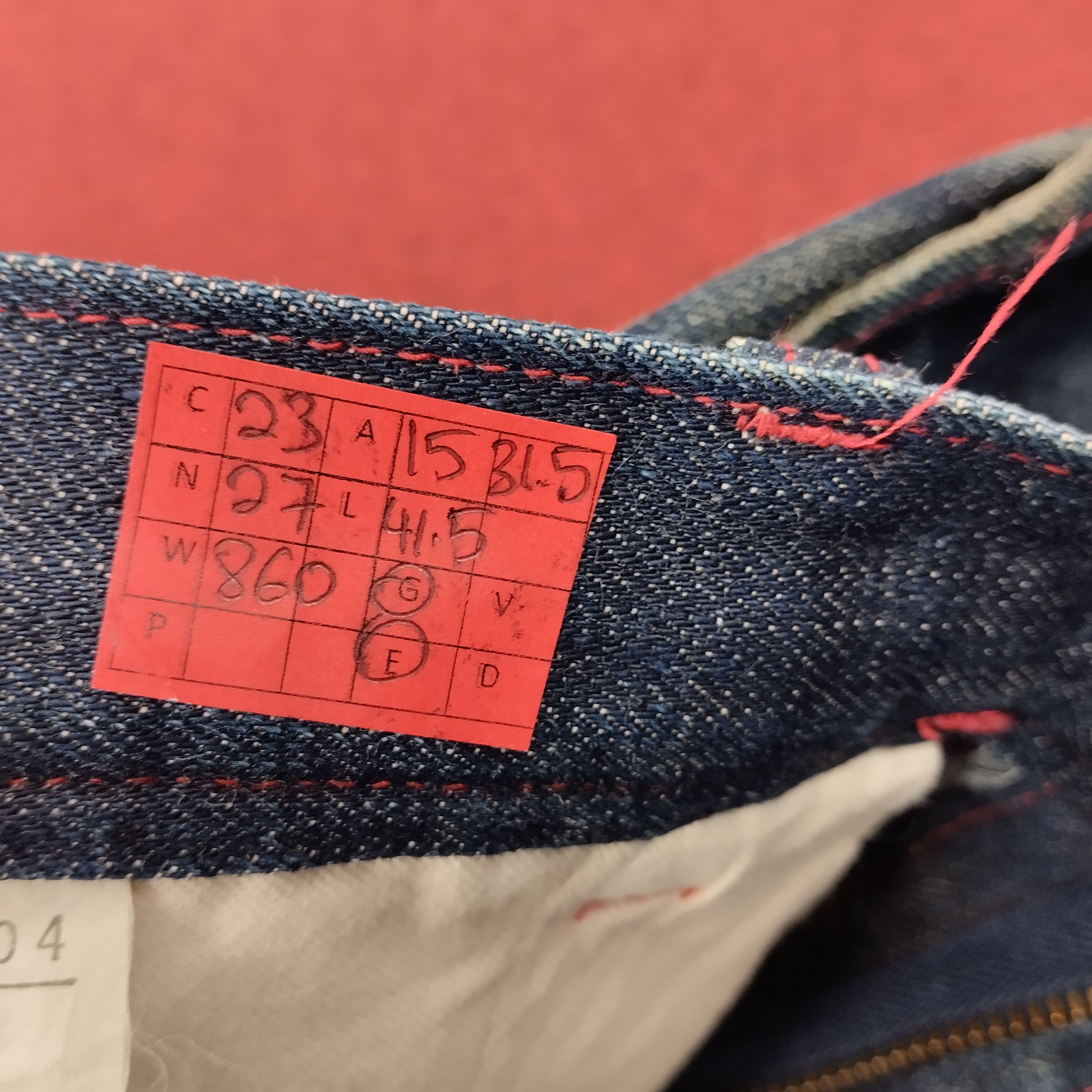 Japanese Brand PPFM Rare Design Streetwear Style Denim Jeans dp1 Size US 30 / EU 46 - 11 Thumbnail