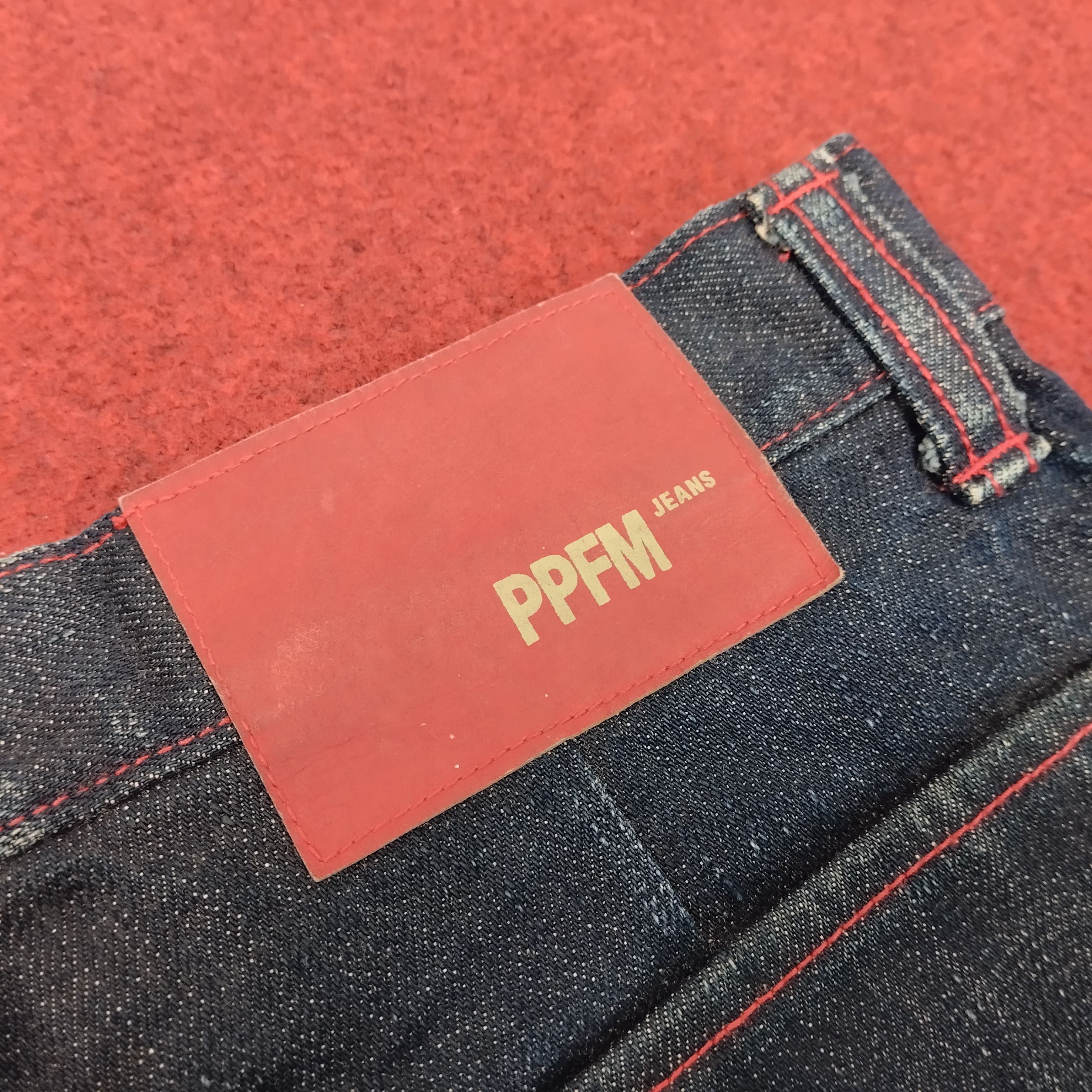 Japanese Brand PPFM Rare Design Streetwear Style Denim Jeans dp1 Size US 30 / EU 46 - 13 Thumbnail