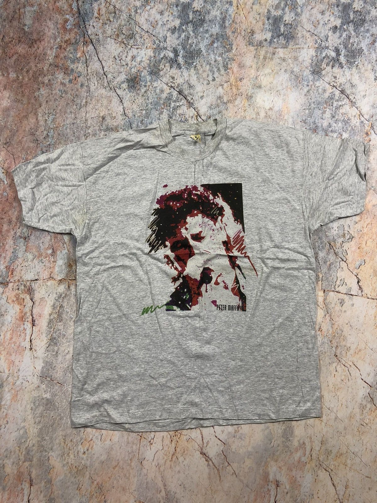 Vintage Vintage rock T-shirt Peter Maffay Size US XXL / EU 58 / 5 - 1 Thumbnail