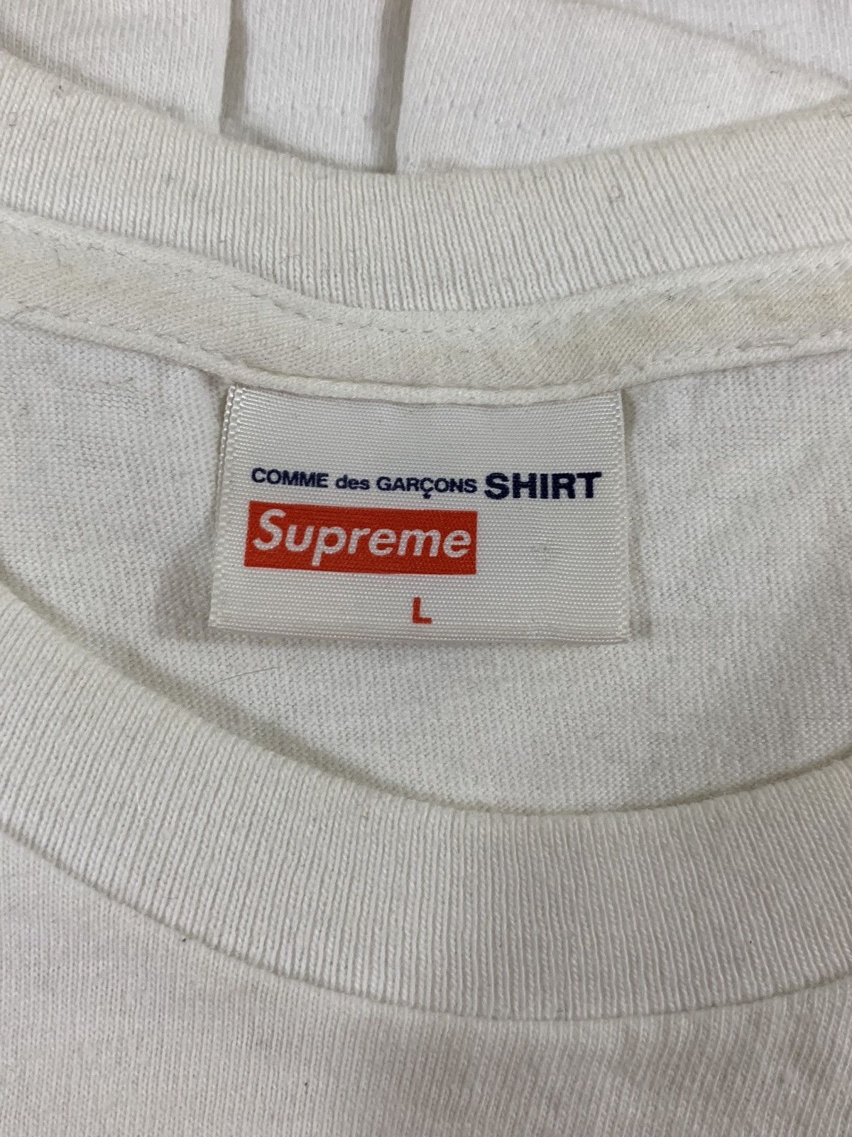 Comme des Garcons Supreme X CDG 2017 Box Logo Size US L / EU 52-54 / 3 - 2 Thumbnail